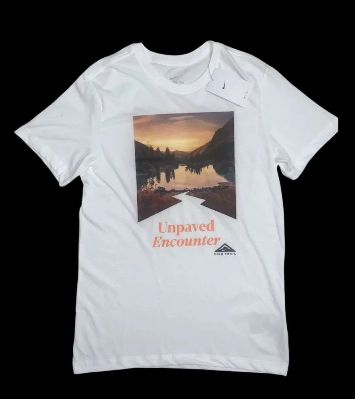 Nike Nike Trail Men’s Logo Dri-Fit T-Shirt FD0120-100 Size US S / EU 44-46 / 1 - 1 Thumbnail