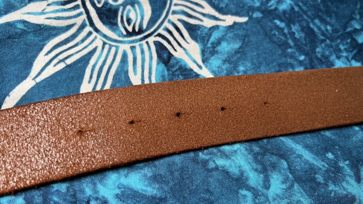 Vintage Vintage Avant Garde Vintage Leather Star belt Y2K Size 30 - 16 Thumbnail