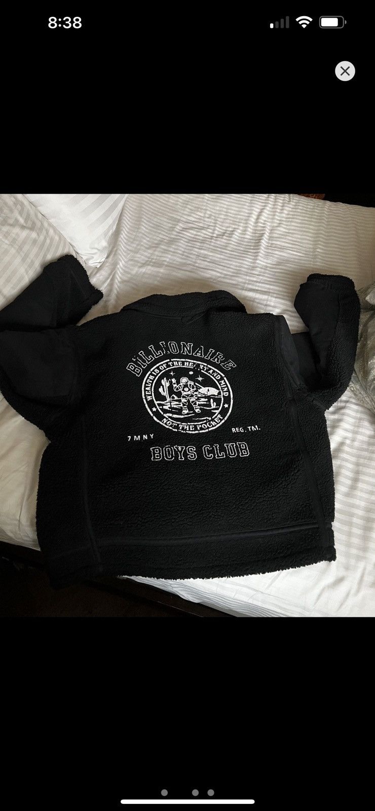 Billionaire Boys Club Billionaire Boys Club Fleece Jacket Size US M / EU 48-50 / 2 - 2 Thumbnail