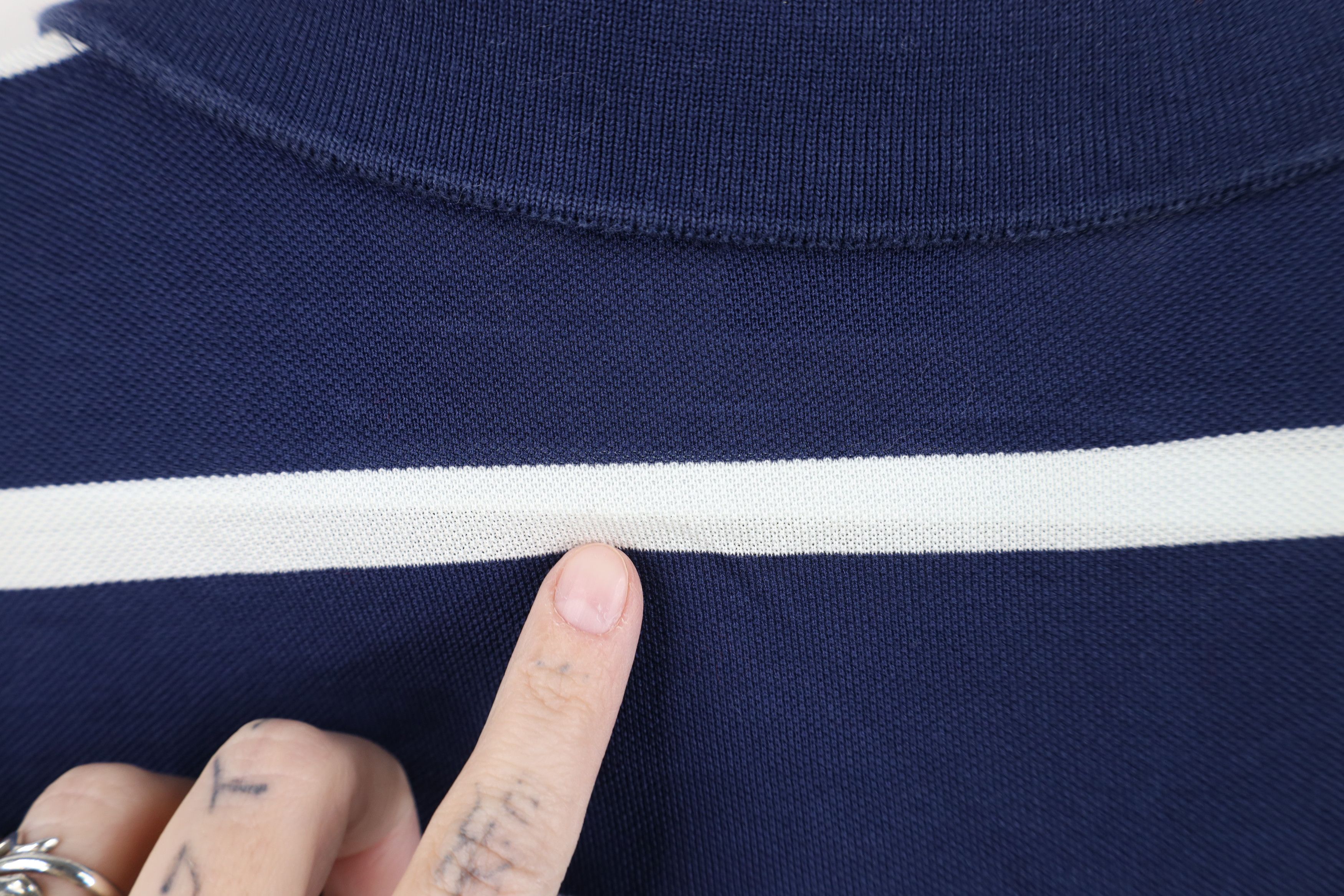 Ralph Lauren Vintage 90s Ralph Lauren Collared Golf Polo Shirt Stripe Size US XXL / EU 58 / 5 - 8 Thumbnail