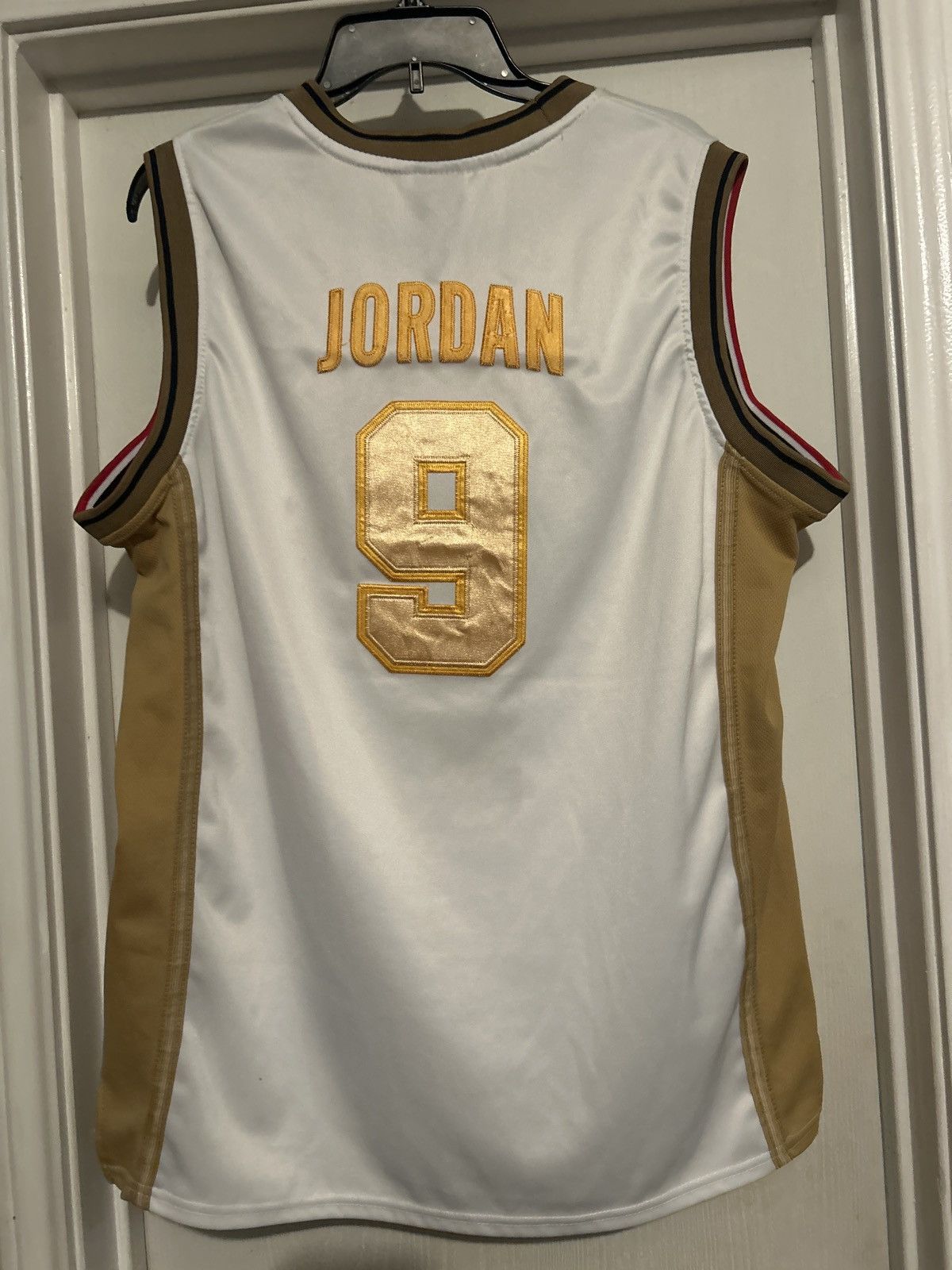 Nike Jordan Gold Olympic Jersey L Size US L / EU 52-54 / 3 - 2 Thumbnail