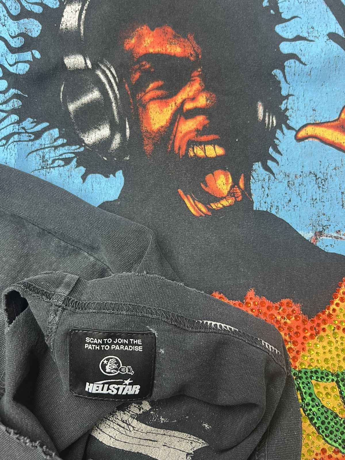 HELLSTAR Hellstar Headphones T-Shirt Size US M / EU 48-50 / 2 - 5 Thumbnail