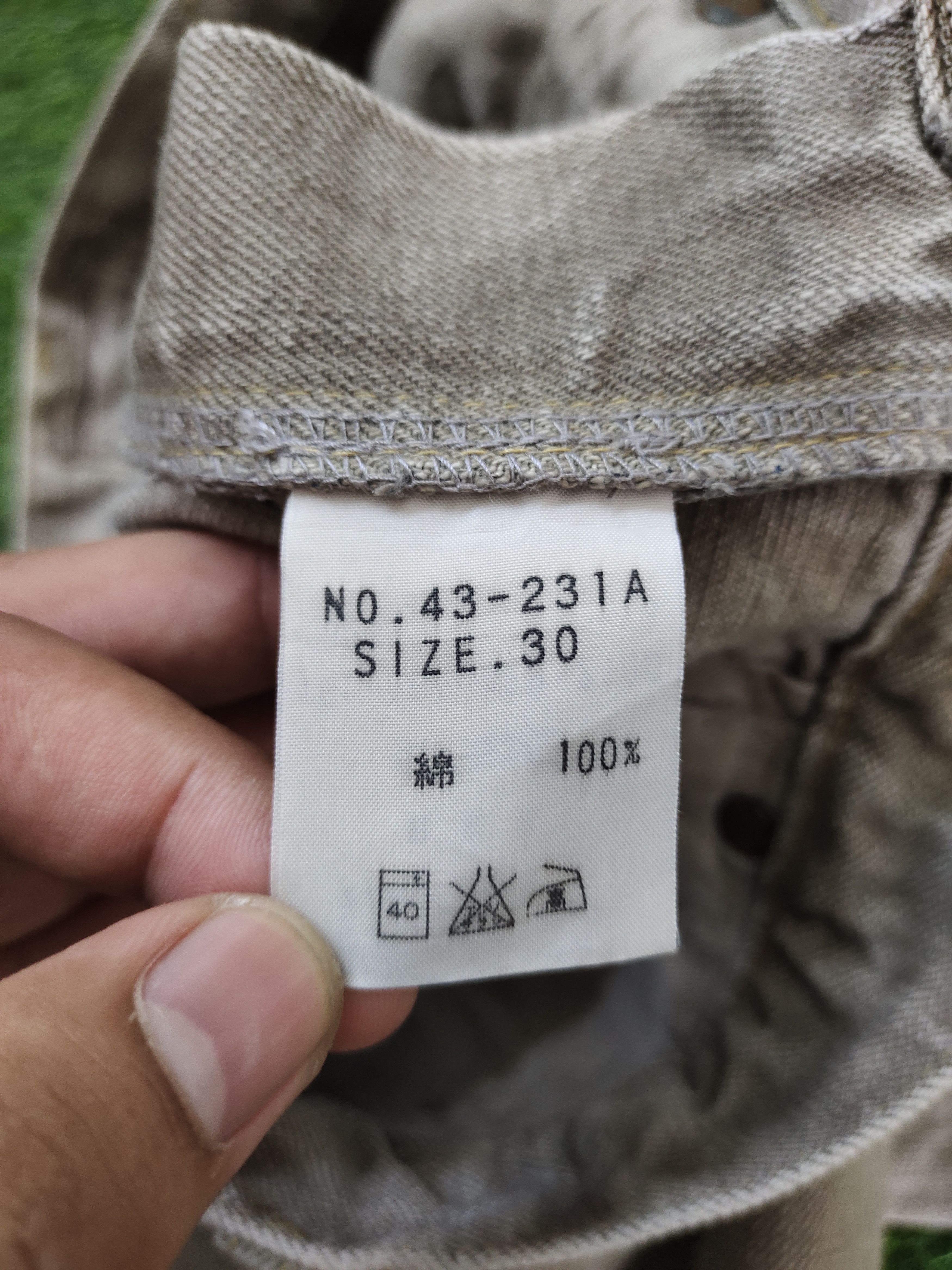 If Six Was Nine Flare Jeans Spellbound Distress Faded Boot Cut Y2k Lgb Size US 30 / EU 46 - 21 Thumbnail