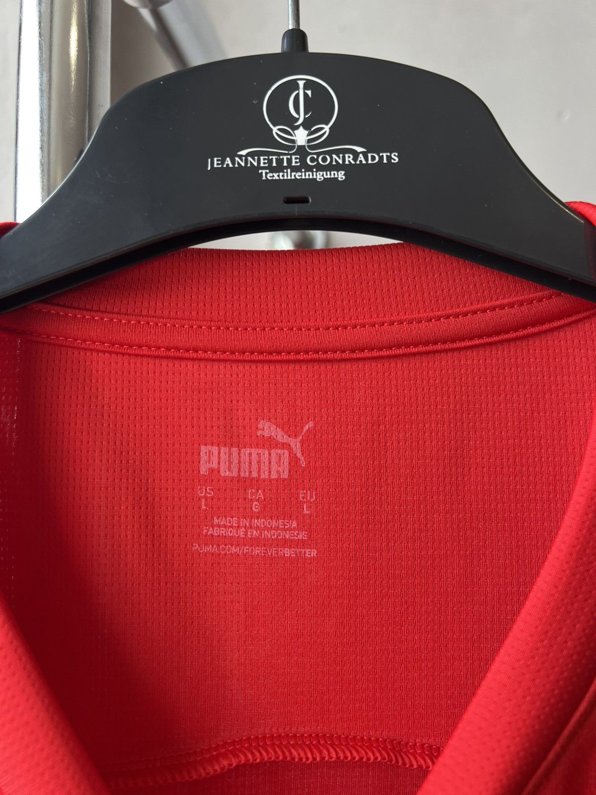 Puma 2025/26 MOROCCO TEAM TRAINING SOCCER JERSEY FOOTBALL SHIRT L Size US L / EU 52-54 / 3 - 9 Thumbnail