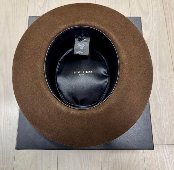 Saint Laurent Paris Saint Laurent Paris SS15 Feathered Hat Size ONE SIZE - 3 Thumbnail