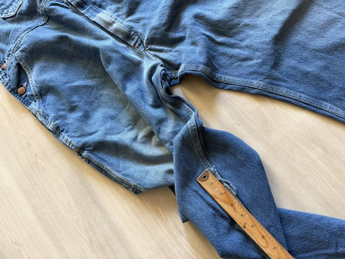 Vintage Vintage Round House Overalls Denim Bib WorkwearUSA Fits M-L Size US L / EU 52-54 / 3 - 6 Thumbnail
