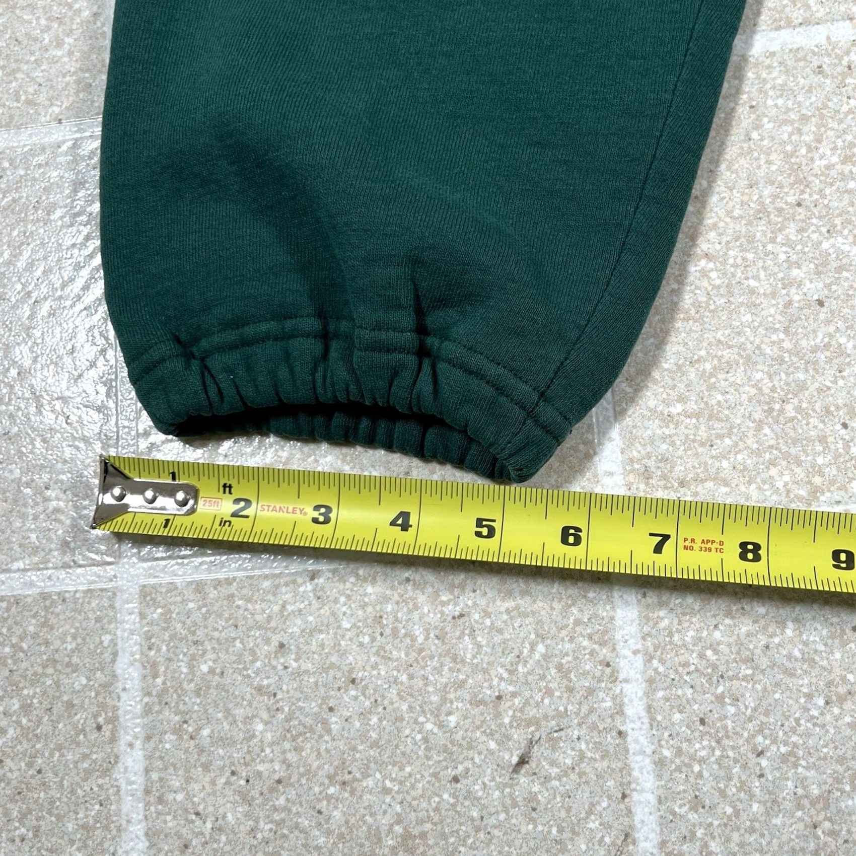 Russell Athletic VINTAGE Russell Athletic Sweatpants Mens M Green Fleece Lined Made In USA Size US 31 - 7 Thumbnail
