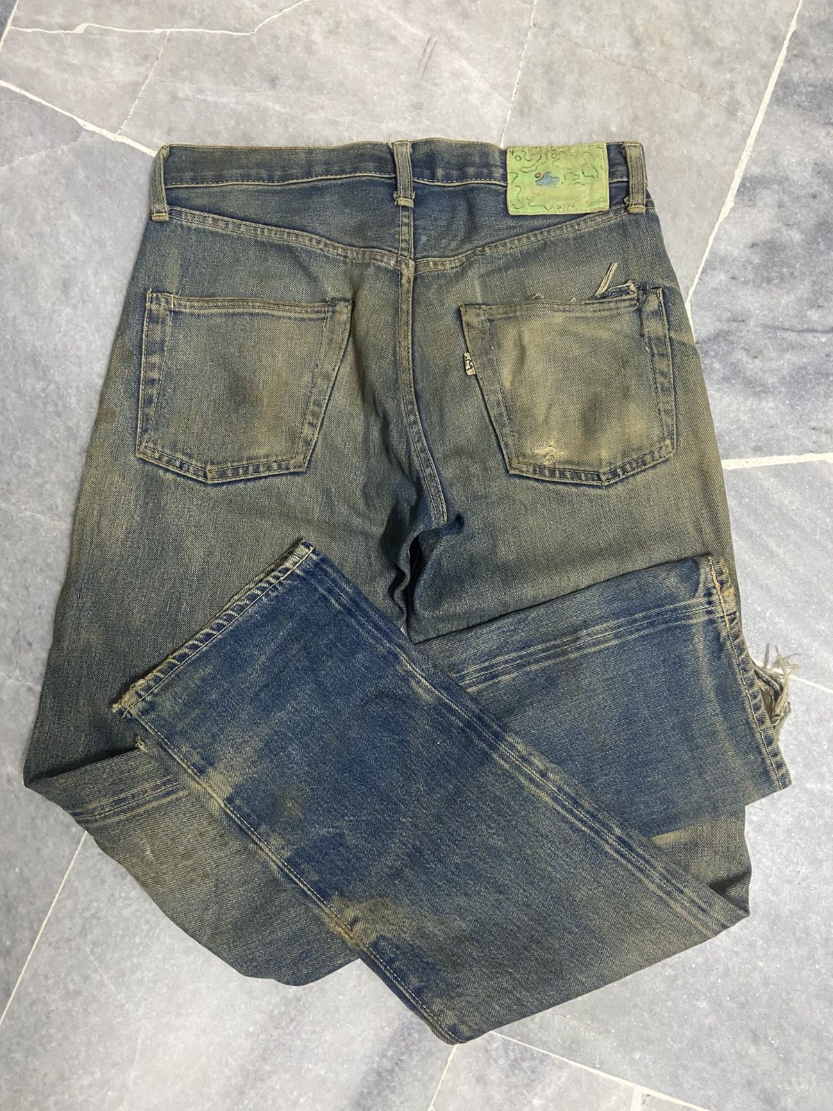 Japanese Brand Bleach distressed jeans Size US 28 / EU 44 - 8 Thumbnail