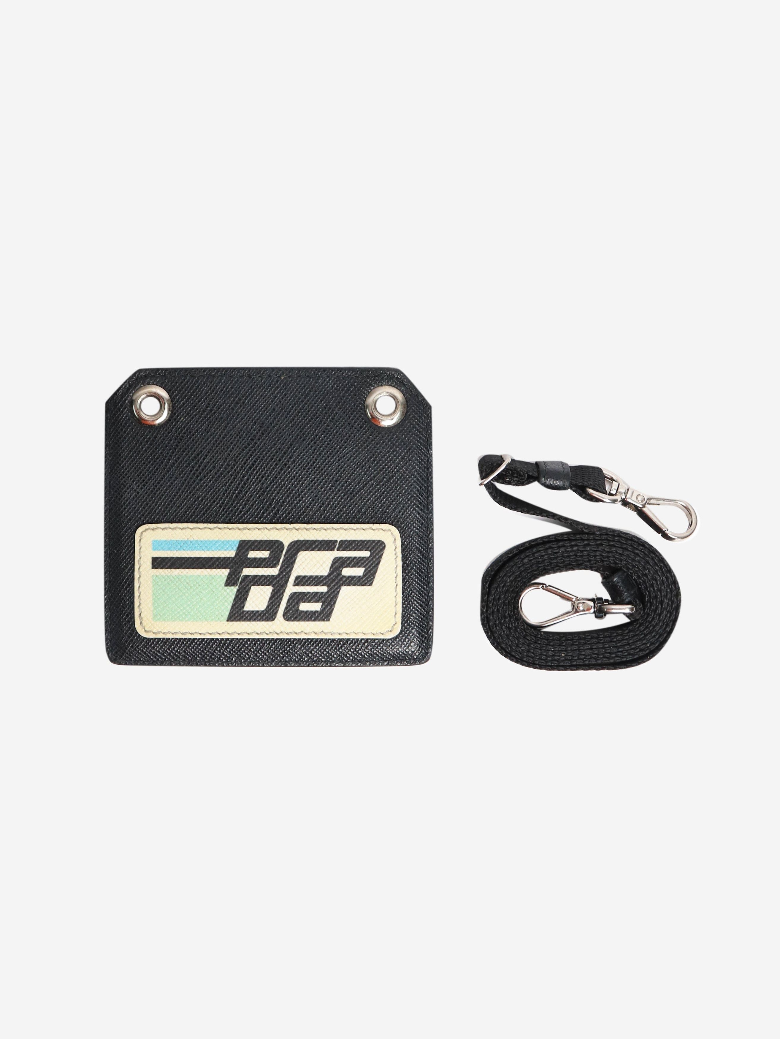 Prada Black ID and badge holder Size ONE SIZE - 1 Thumbnail