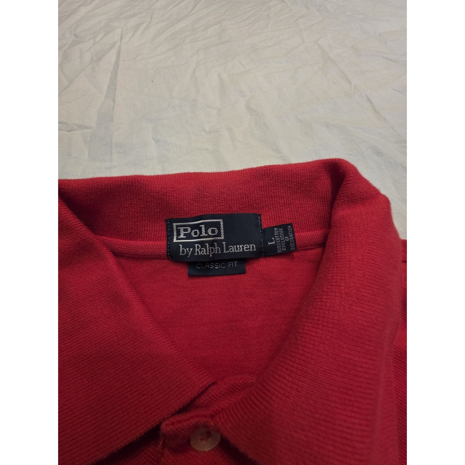 Polo Ralph Lauren Polo Ralph Lauren Classic Fit Men's Short Sleeve Size US L / EU 52-54 / 3 - 3 Thumbnail