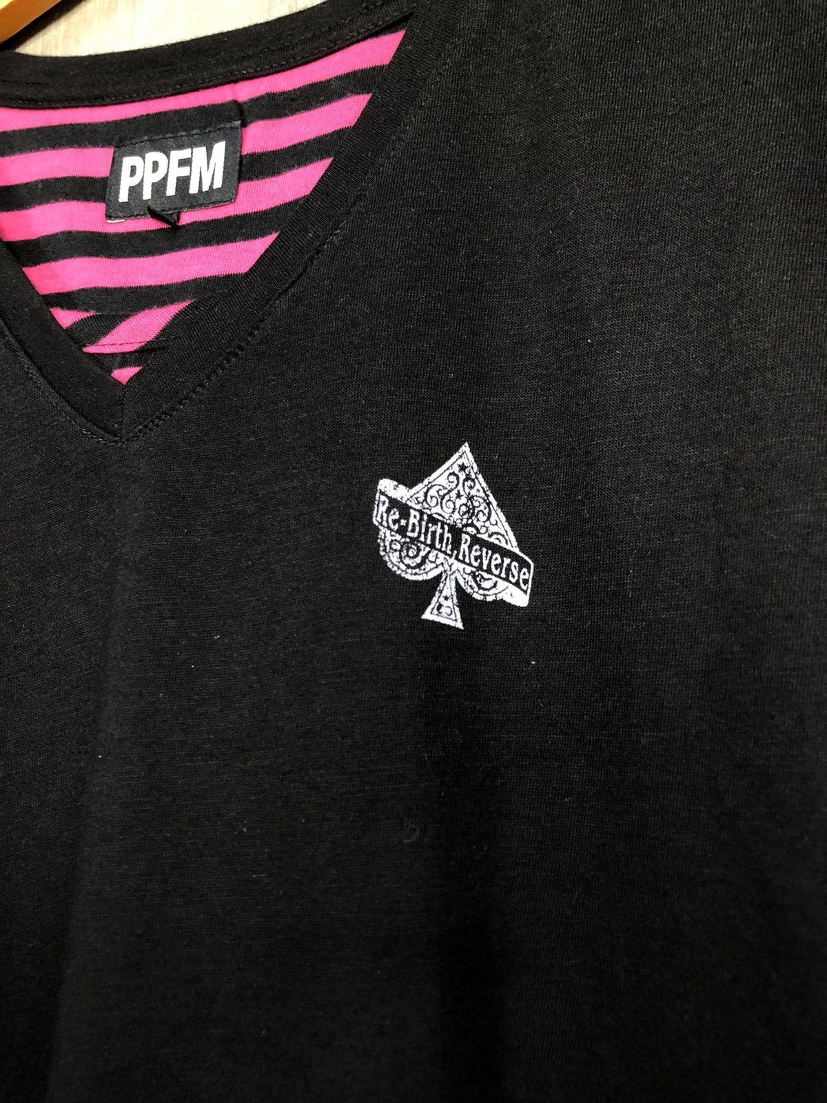 Japanese Brand Y2K Japanese PPFM Short Sleeve T-Shirt Size L / US 10 / IT 46 - 6 Thumbnail