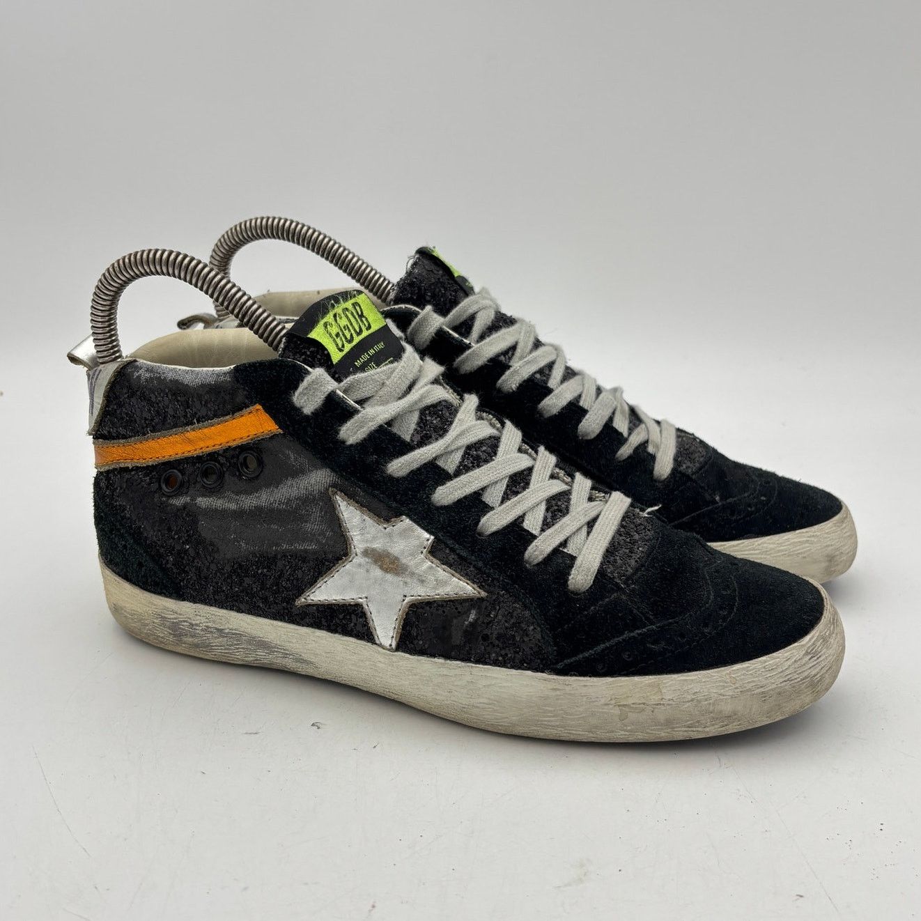 Golden Goose Golden Goose Glitter Midstar Shoes Sneakers Women's 39 US 9 Size US 9 / IT 39 - 1 Thumbnail