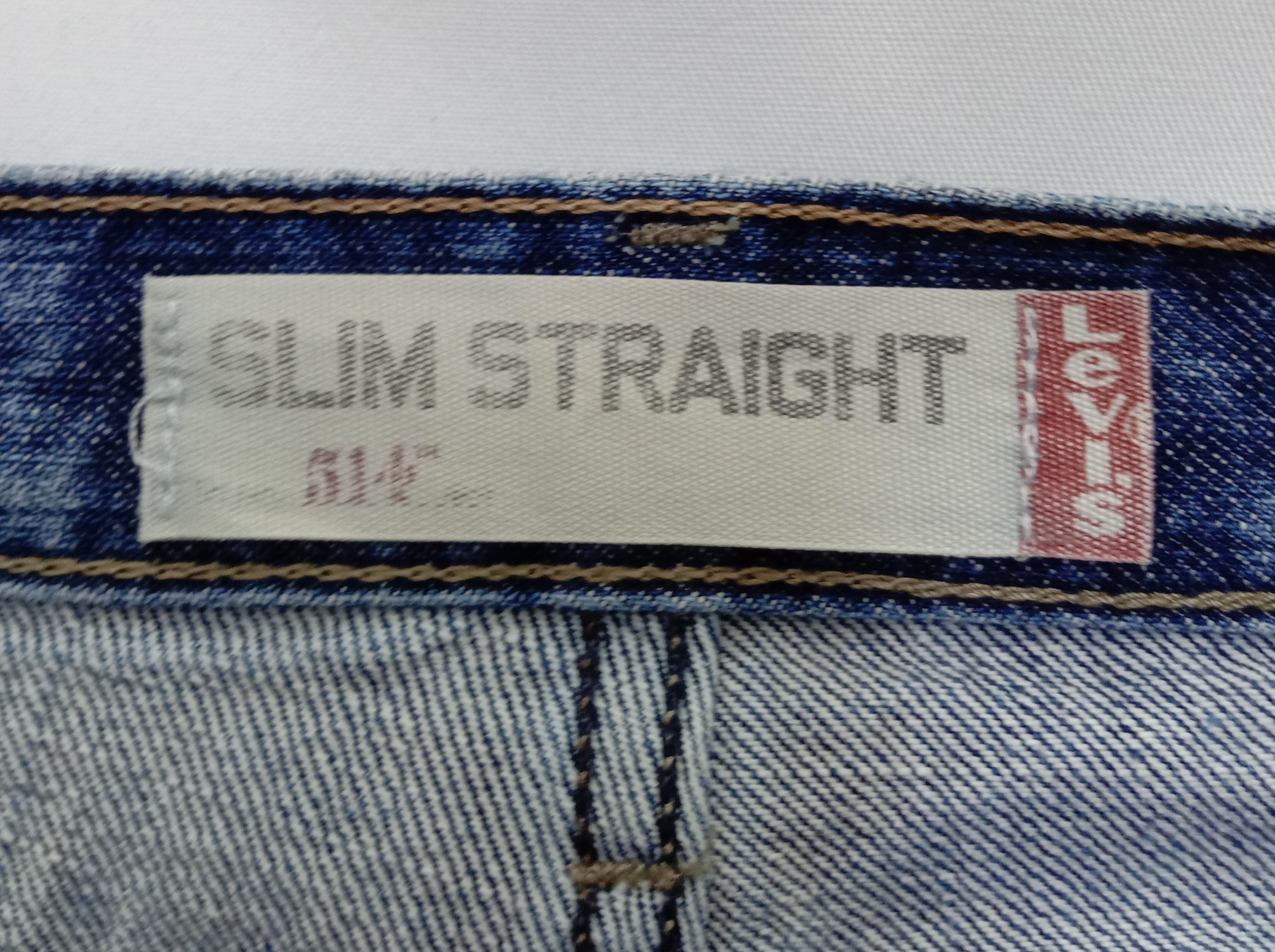 Levi's Vintage Levi's 514 Jeans Blue Wash Slim Straight Denim Size US 34 / EU 50 - 10 Thumbnail