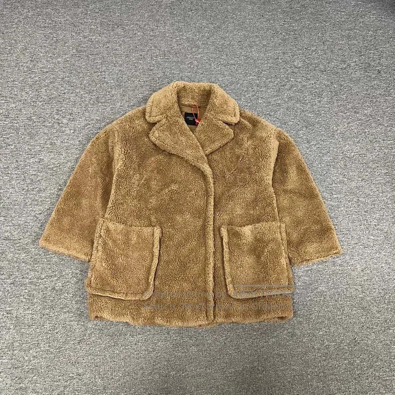 Max Mara Max Mara Camel Teddy Jacket Size S / US 4 / IT 40 - 1 Thumbnail