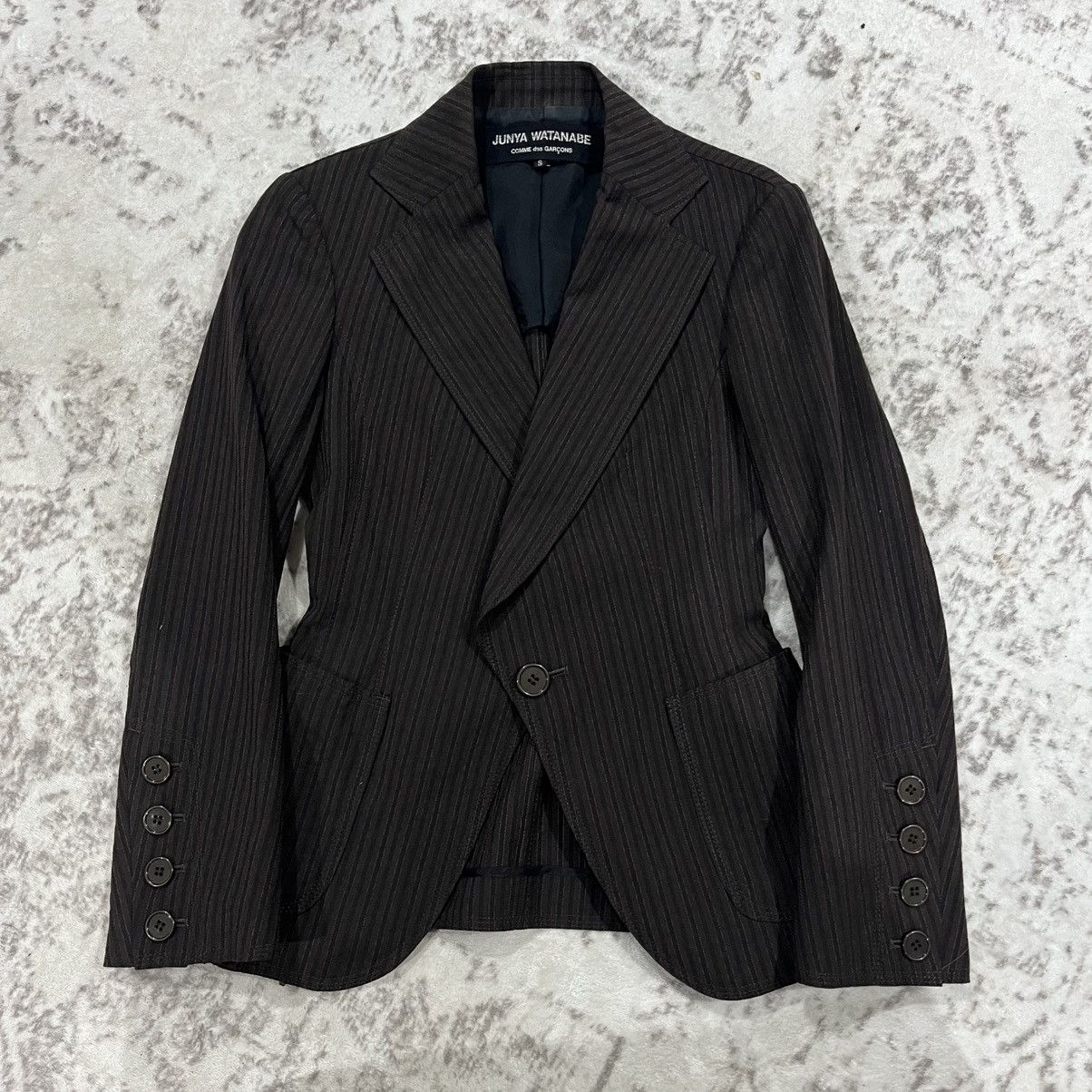 Junya Watanabe COMME DES GARCONS JUNYA WATANABE AD2002 COAT BLAZER Size S / US 4 / IT 40 - 2 Thumbnail
