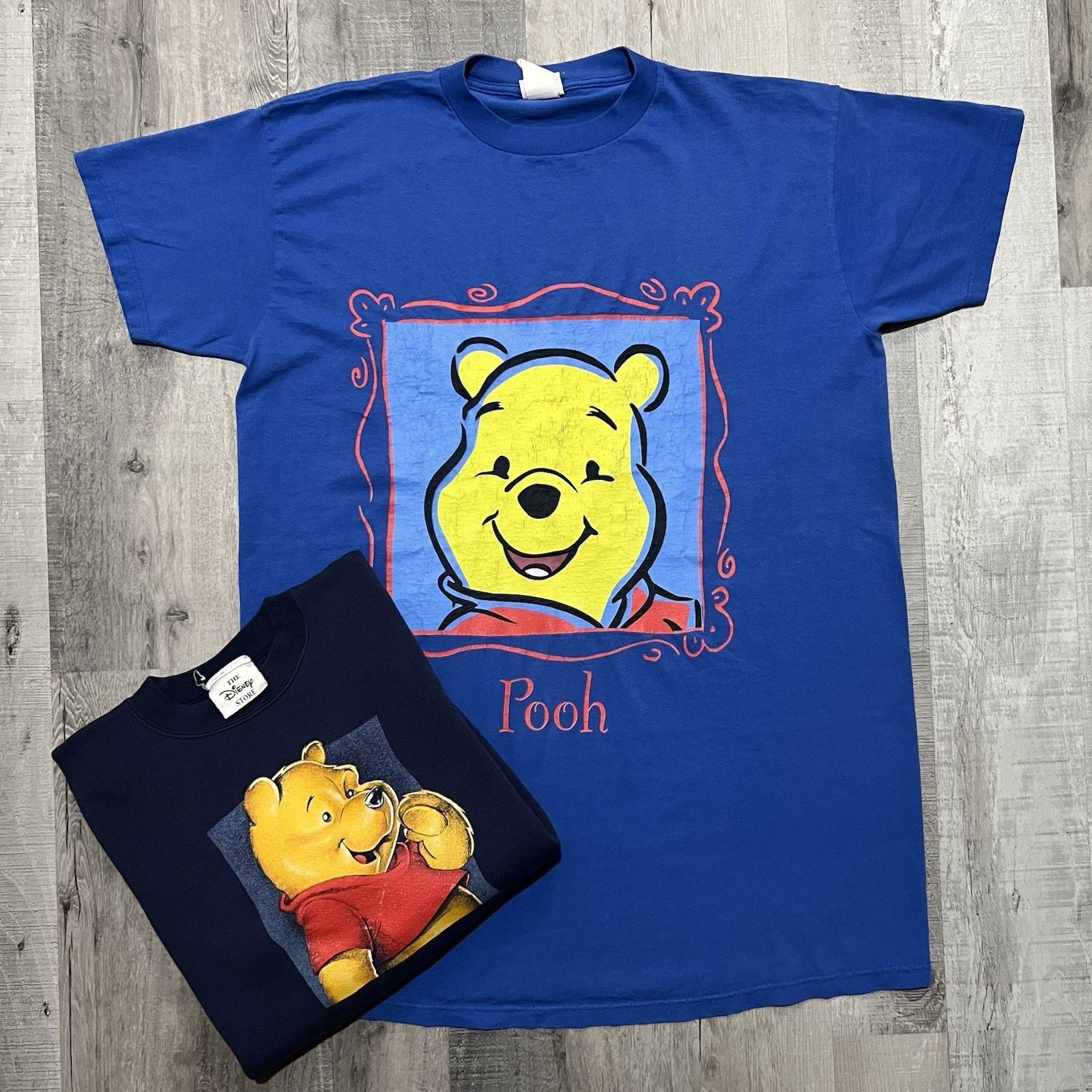 Disney VTG Disney Winnie The Pooh Bundle Sleep Shirt Crewneck 90s M Size M / US 6-8 / IT 42-44 - 1 Thumbnail