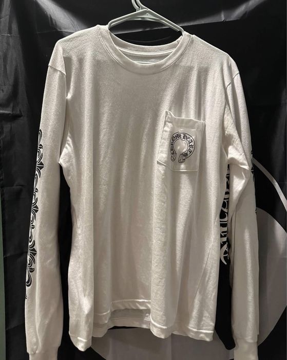 Chrome Hearts Chrome Hearts White Long Sleeve | Grailed