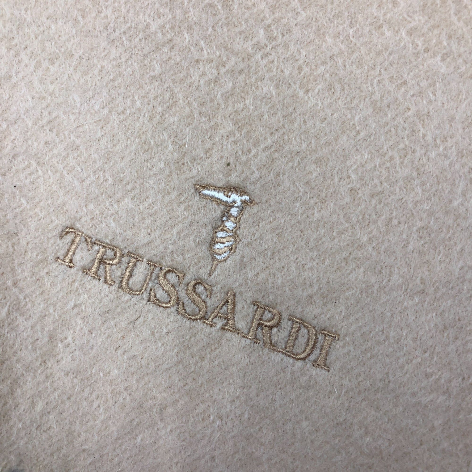 Trussardi Vintage Trussardi Scarf Muffler Wool Winter Scarves Size ONE SIZE - 4 Thumbnail