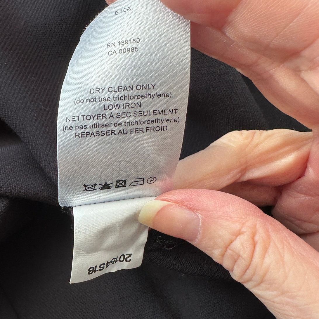 The Row The Row Black Shirt Button Long Sleeve Collared L Semi Sheer Size L / US 10 / IT 46 - 12 Thumbnail