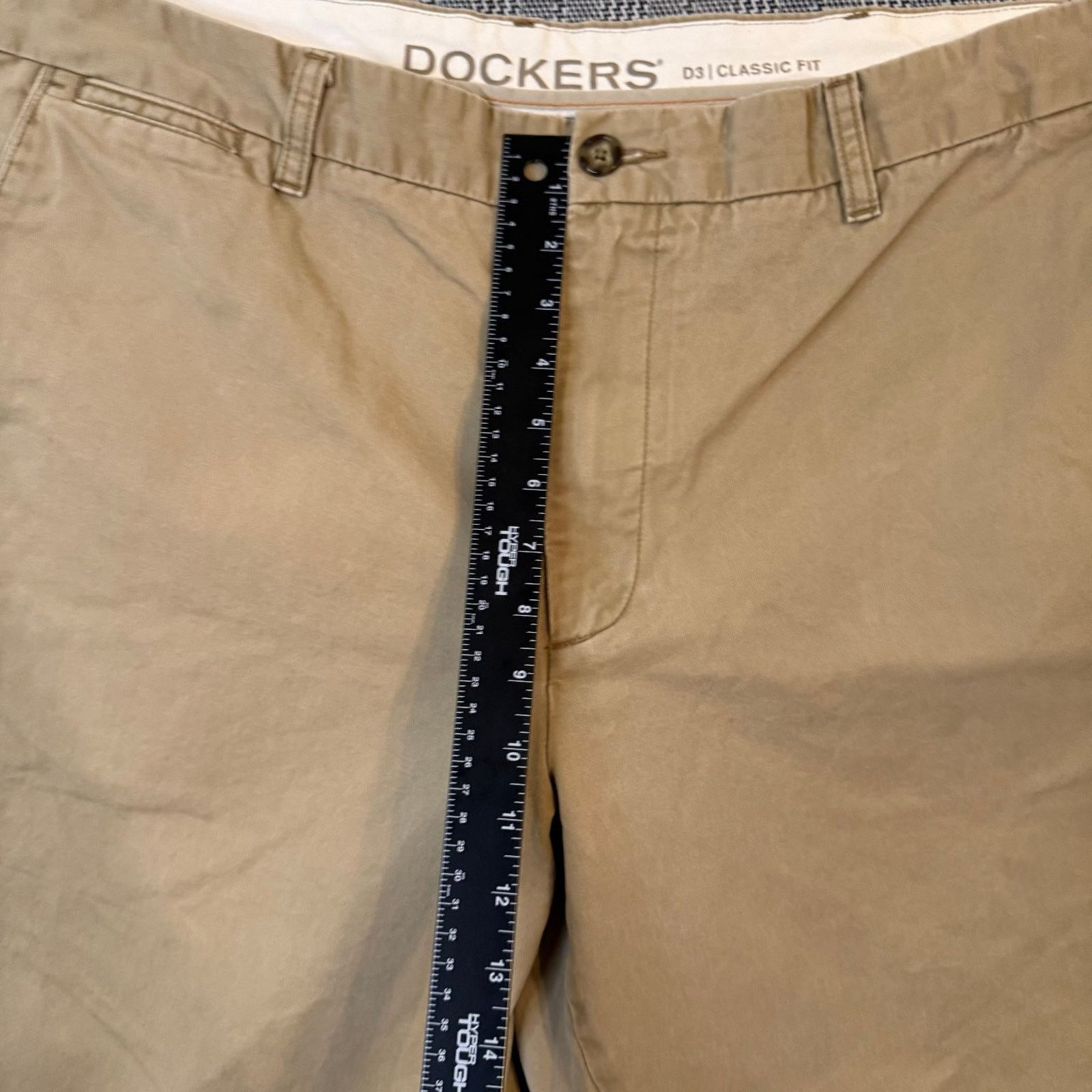 Dockers Dockers Men's Pants Khaki Cotton Twill Classic Fit 42x30 Size US 42 / EU 58 - 4 Thumbnail