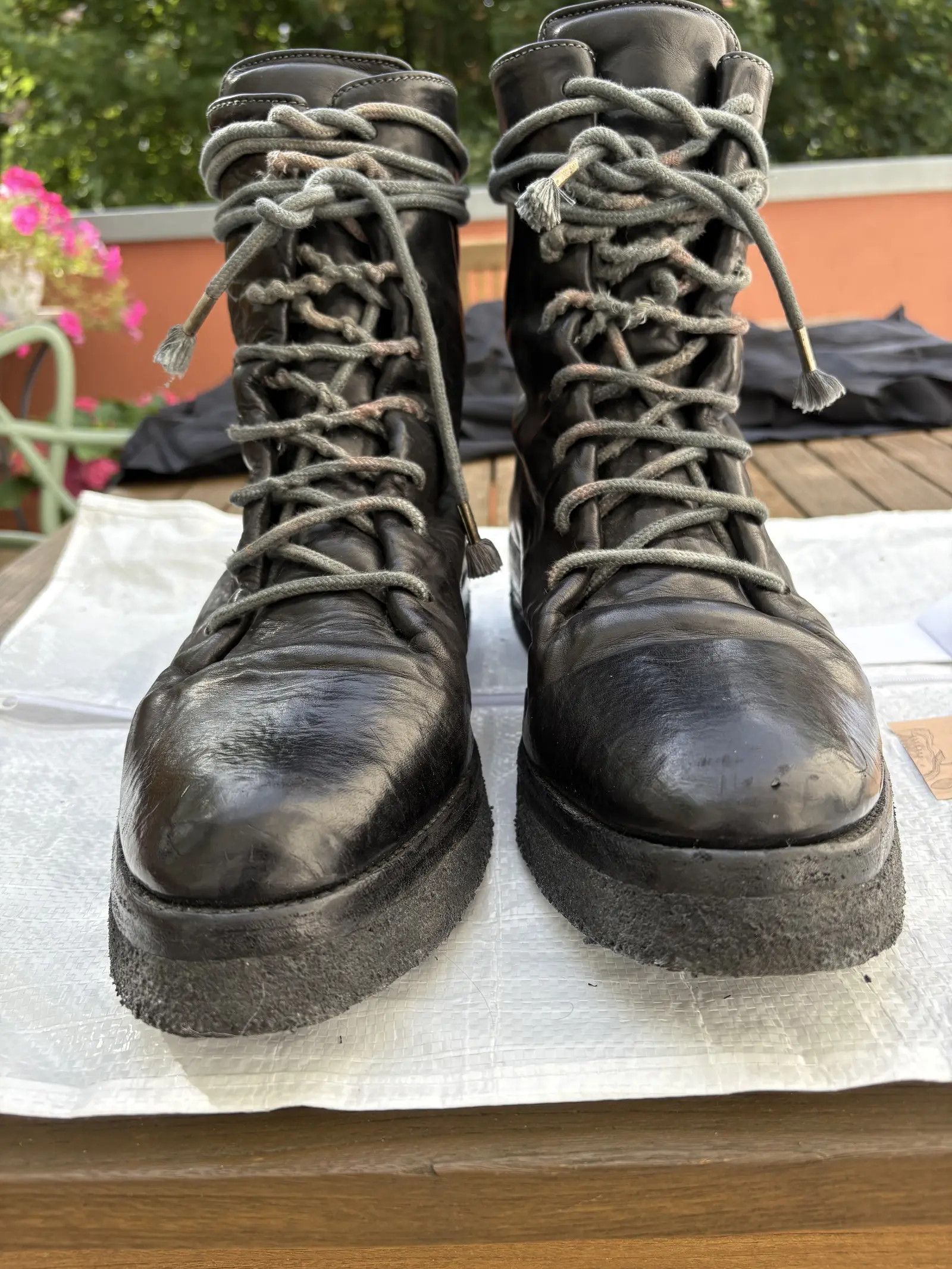 Carol Christian Poell Carol Christian Poell Combat Boot | Grailed