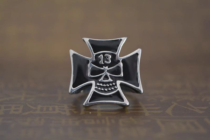 Jewelry Skull Future Jewelry Rings Open Size Chrome Ring (Size 7-13) Size ONE SIZE - 6 Thumbnail