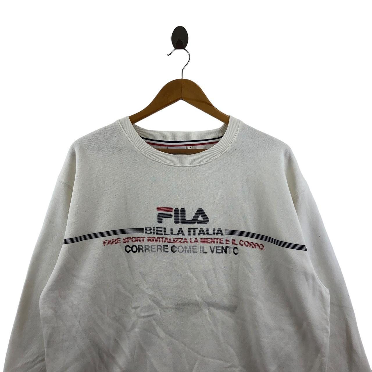 Fila FILA BIELLA ITALIA Come Il Vento Sweatshirt Sweater Size L / US 10 / IT 46 - 3 Thumbnail