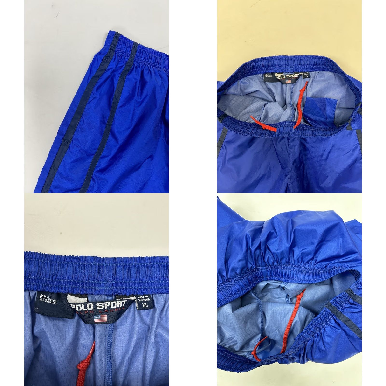 Vintage VINTAGE Polo Sport Ralph Lauren Blue Nylon Athletic Shorts XL Men 90s Rare Size US XL / EU 56 / 4 - 8 Thumbnail