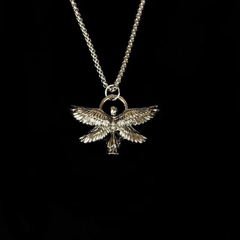 Jewelry Angel Necklace Punk Chain Size ONE SIZE - 6 Thumbnail