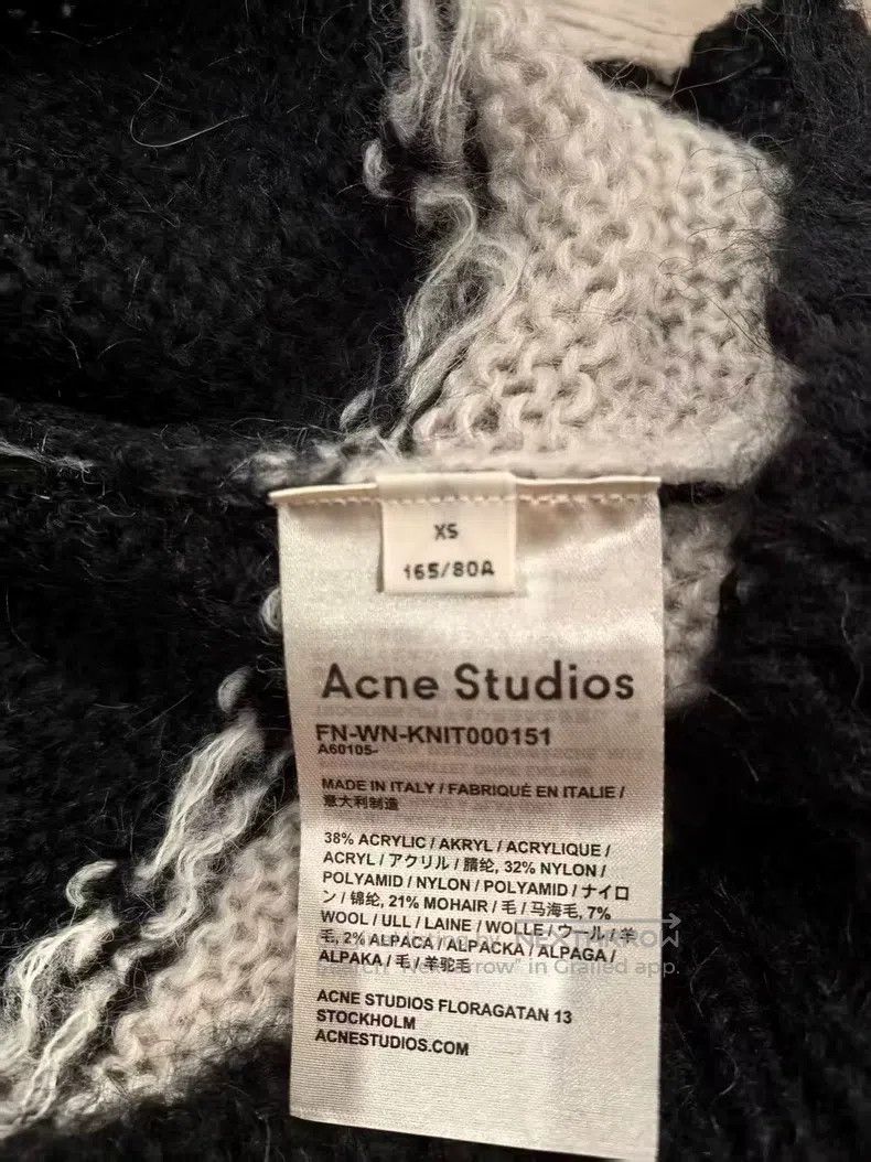 Acne Studios Acne Studios Black and White Striped Sweater Size XS / US 0-2 / IT 36-38 - 5 Thumbnail