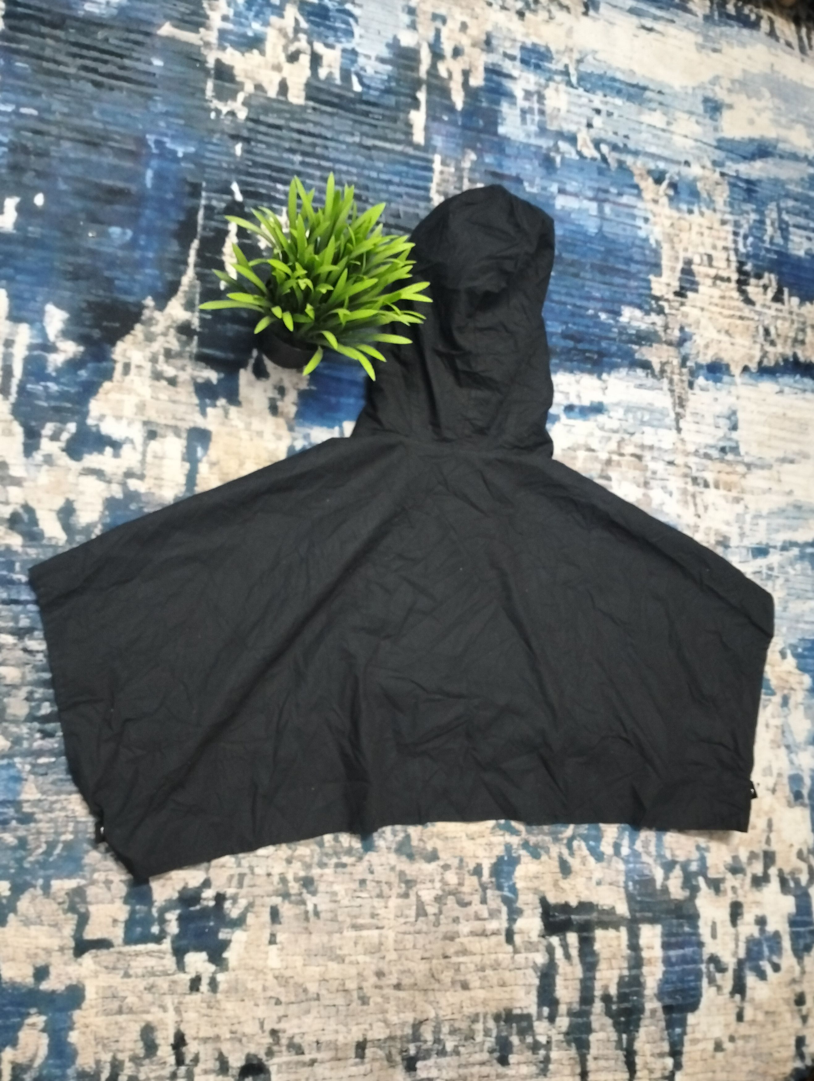 Japanese Brand Yaeca Japanese Poncho Sweater Fleece Poncho jacket Size US M / EU 48-50 / 2 - 2 Thumbnail
