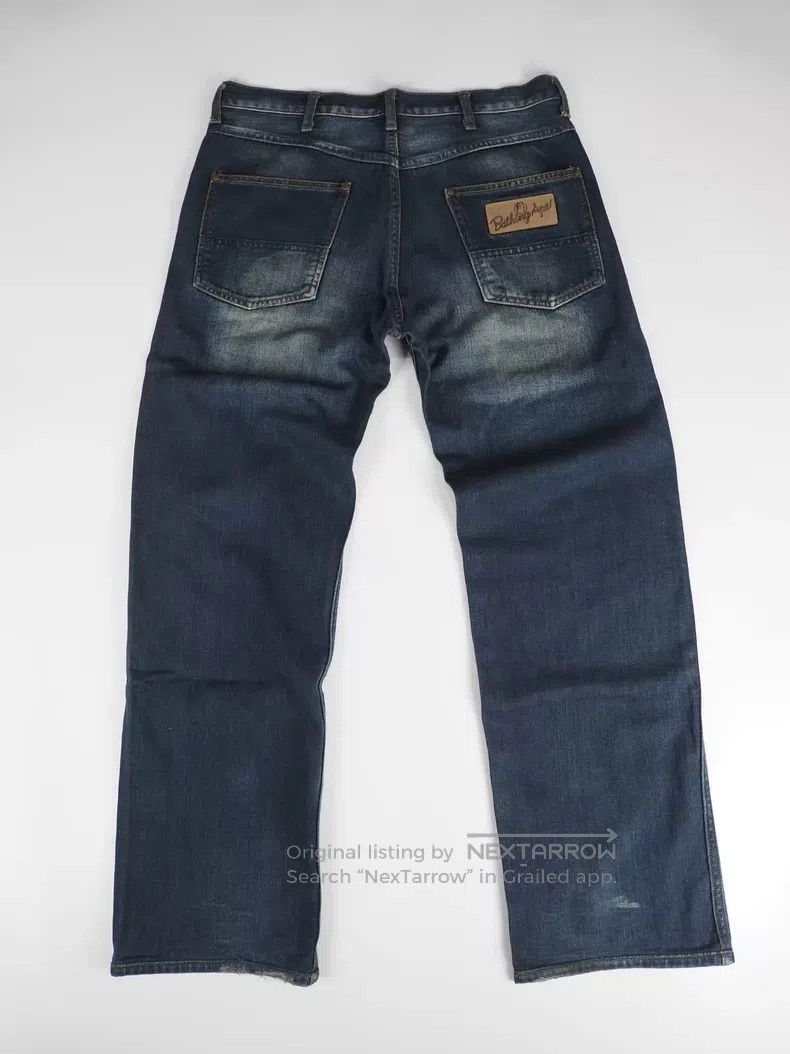 Bape BAPE size S Blue Washed Denim Jeans Size US 27 - 3 Thumbnail