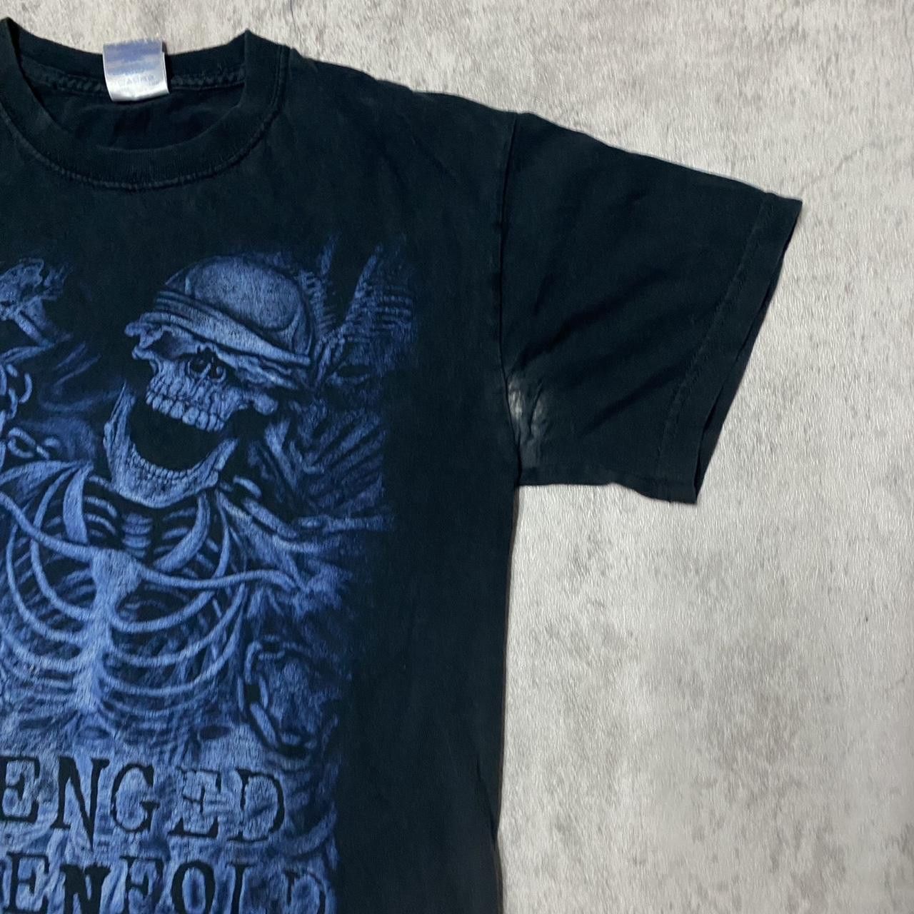 Other Black Avenged Sevenfold band tee with blue graphics #bandtee Size US S / EU 44-46 / 1 - 2 Thumbnail