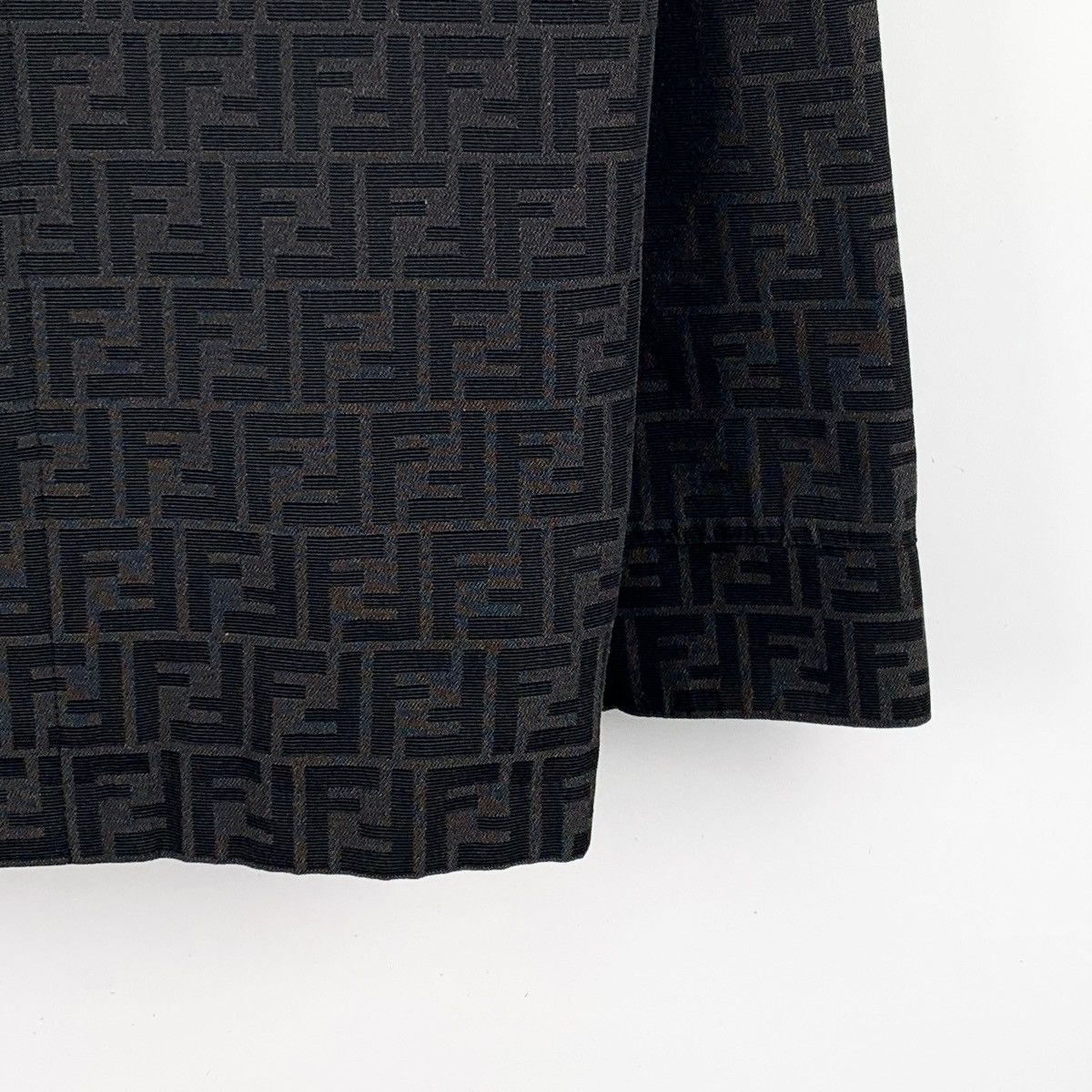 Fendi Fendi All-over FF Print Lapel Long Sleeve Shirt K26WX Size US S / EU 44-46 / 1 - 4 Thumbnail
