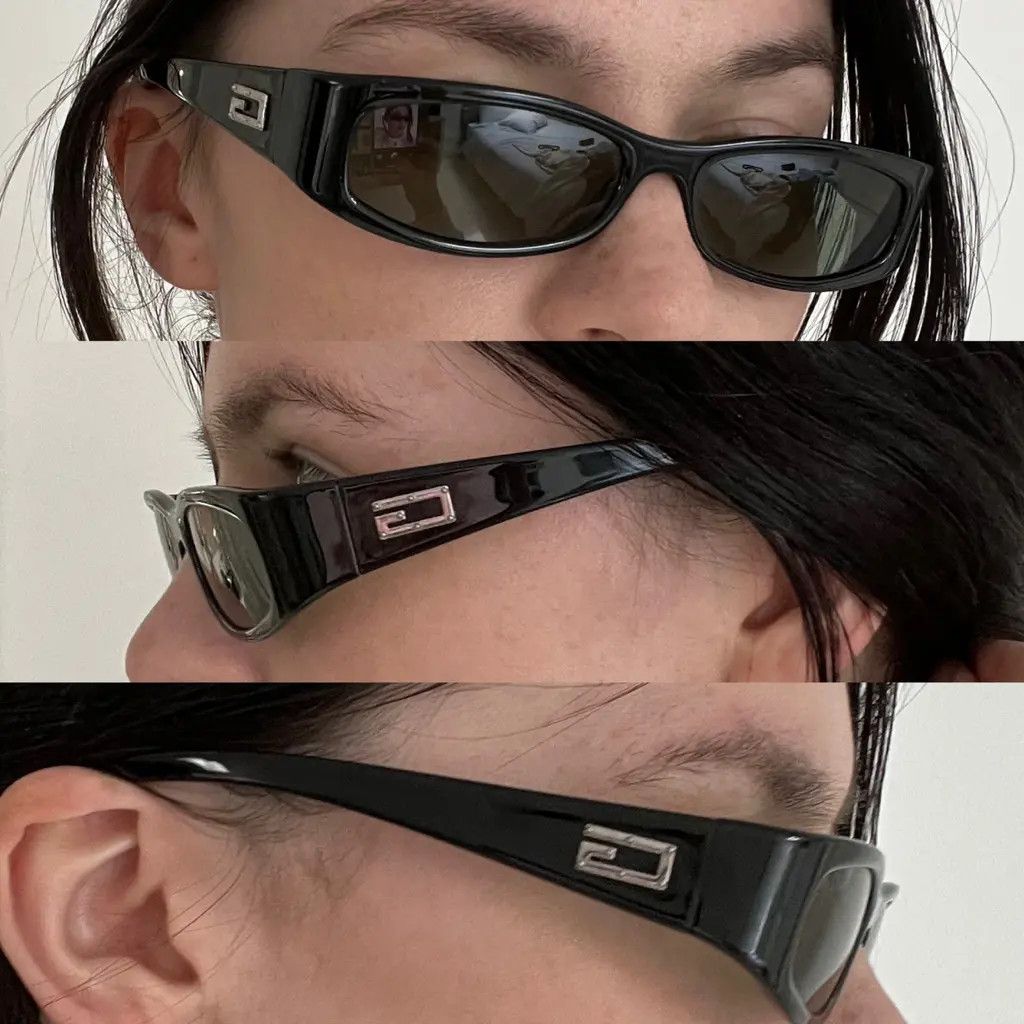 Gucci GUCCI Sunglasses 1483 Wrap Shield Ski Mask Tom Ford Black Size ONE SIZE - 6 Thumbnail