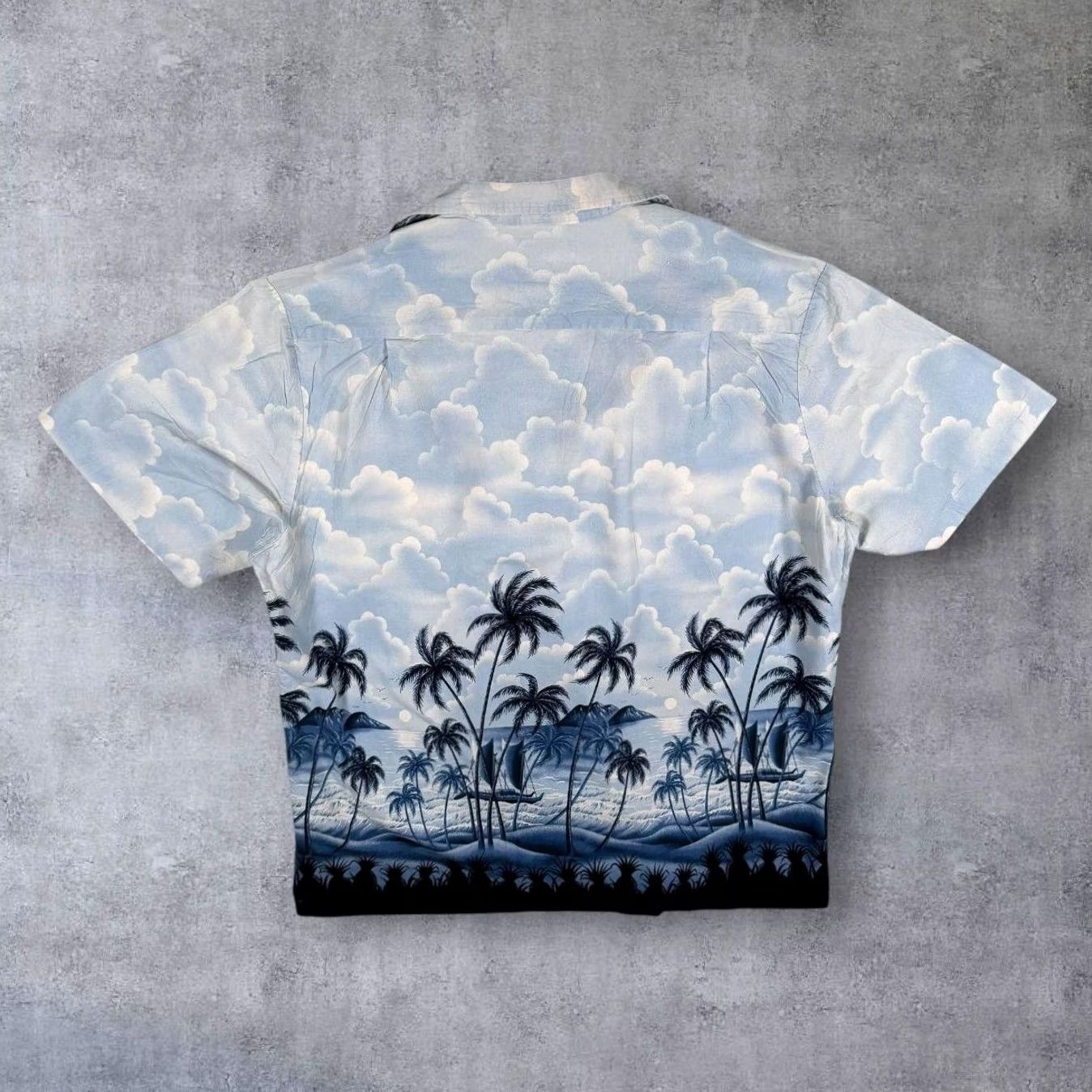 Vintage VINTAGE RJC Made In Hawaii Hawaiian Tropical Pattern Blue Short Sleeve Shirt XL Size US XL / EU 56 / 4 - 2 Thumbnail