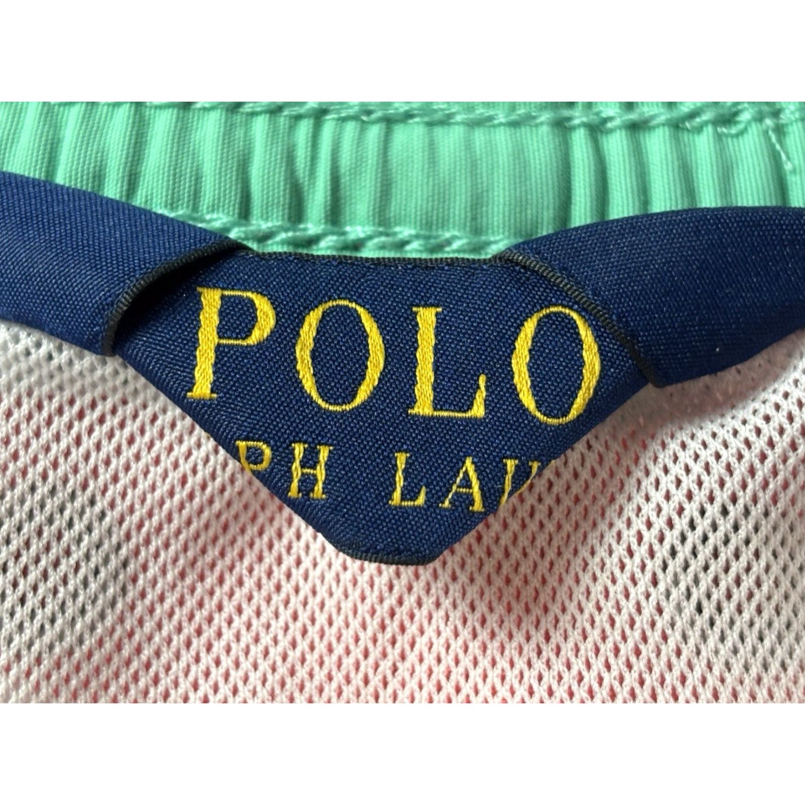 Polo Ralph Lauren Polo Ralph Lauren Men's 2XLT Salmon Pink Lined Swim Trunks Preppy Beach Pony Size US XXL / EU 58 / 5 - 5 Thumbnail