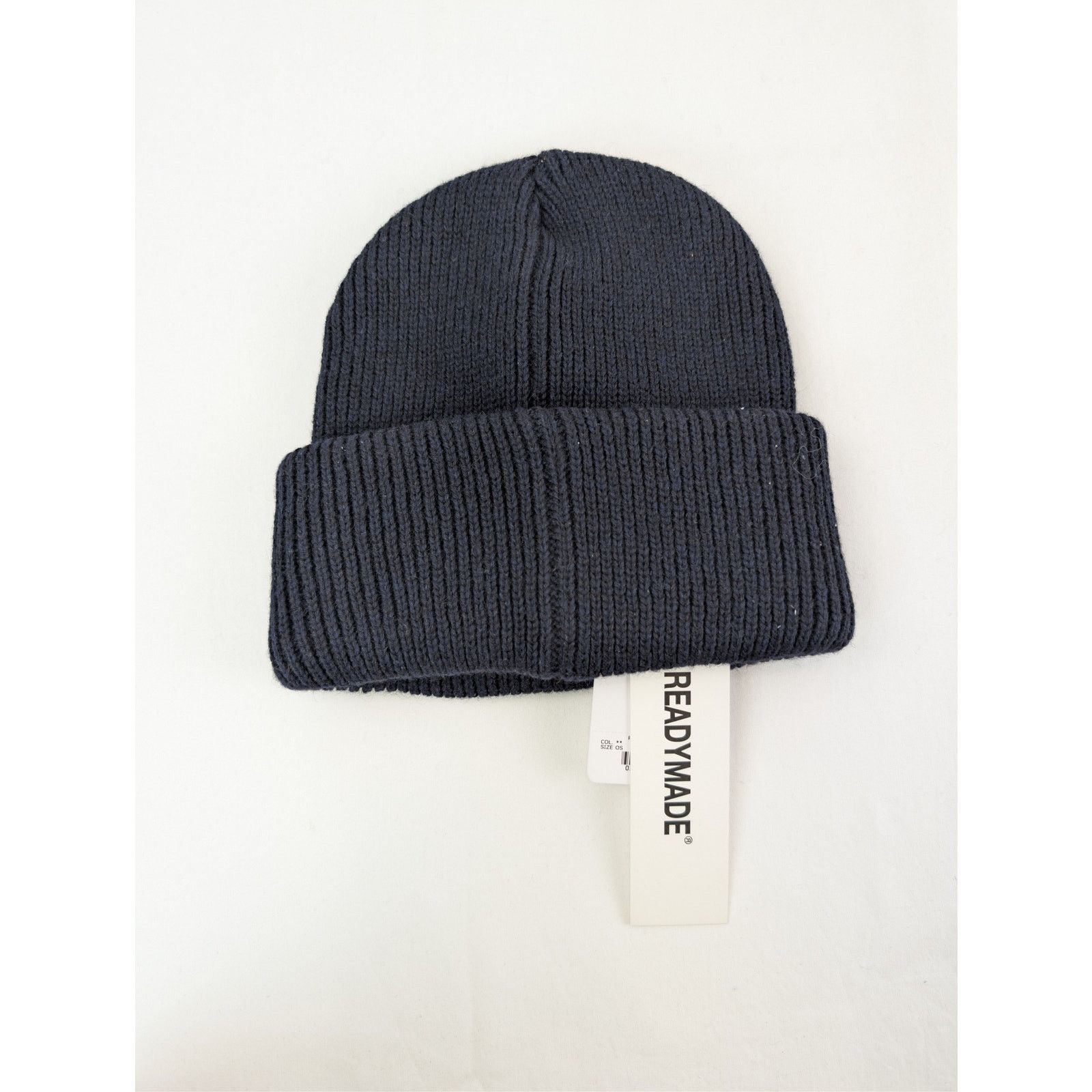 READYMADE o1rshd1 Size: OS / Recycled Wool Knit Beanie Cap / Hat Black Size ONE SIZE - 5 Thumbnail