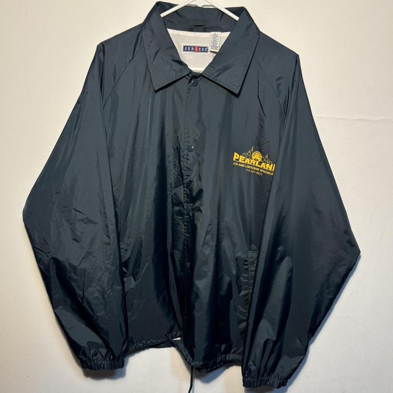 Jerzees Vintage 90s Pearland NYC Limousine Coaches Jacket Size US L / EU 52-54 / 3 - 2 Thumbnail