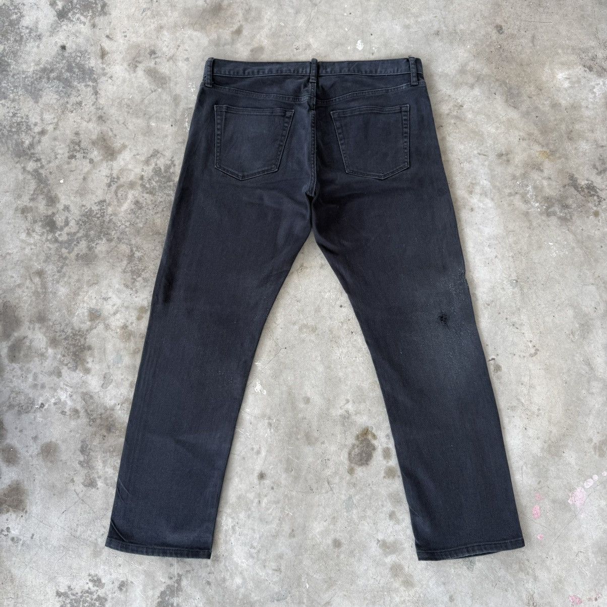Japanese Brand Vintage Japanese Brand Selvedge Black Denim Jean Pants Size US 36 / EU 52 - 8 Thumbnail