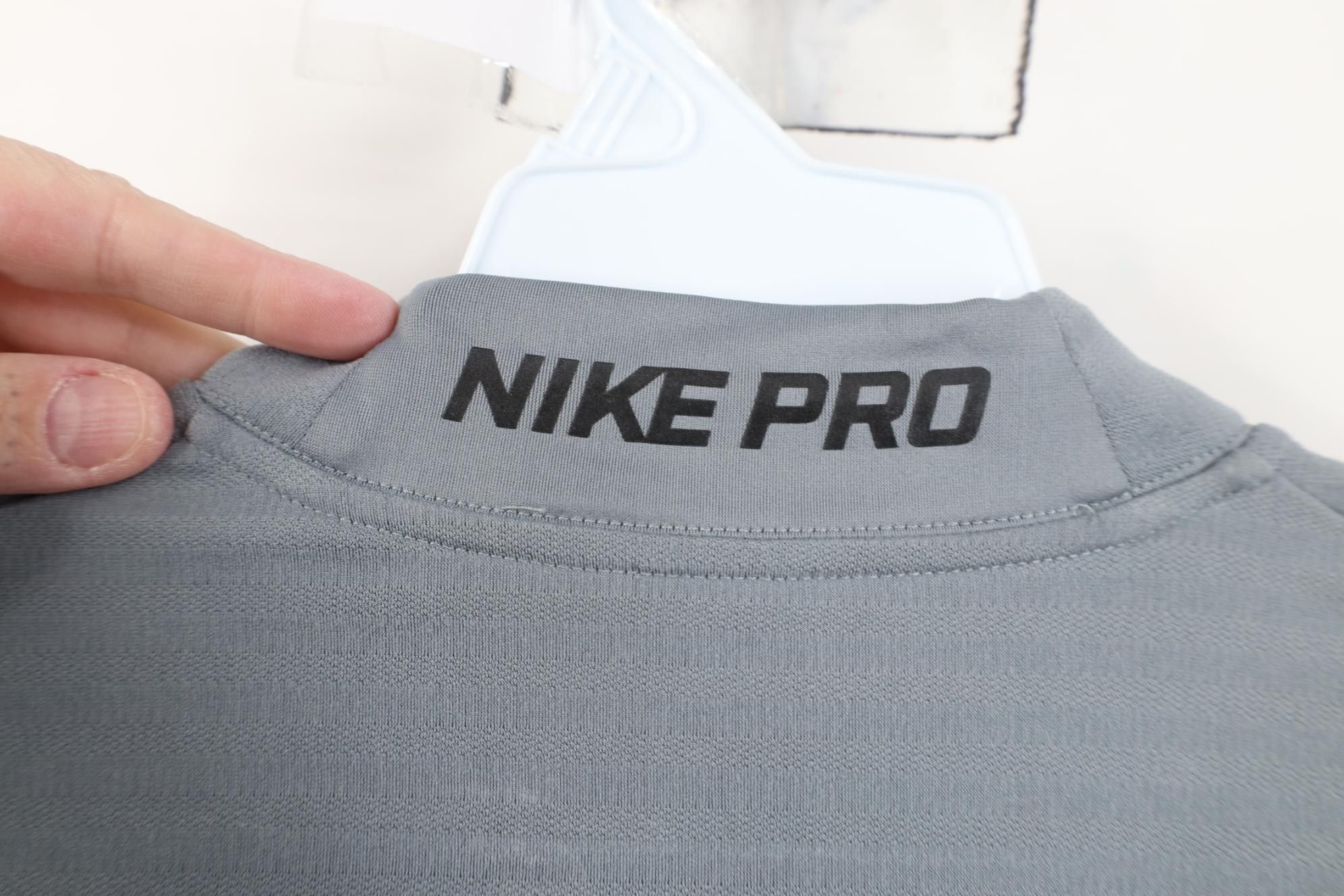 Nike Nike Pro Hyperwarm Compression Fleece Lined Jacket Shirt Top Size US L / EU 52-54 / 3 - 12 Thumbnail