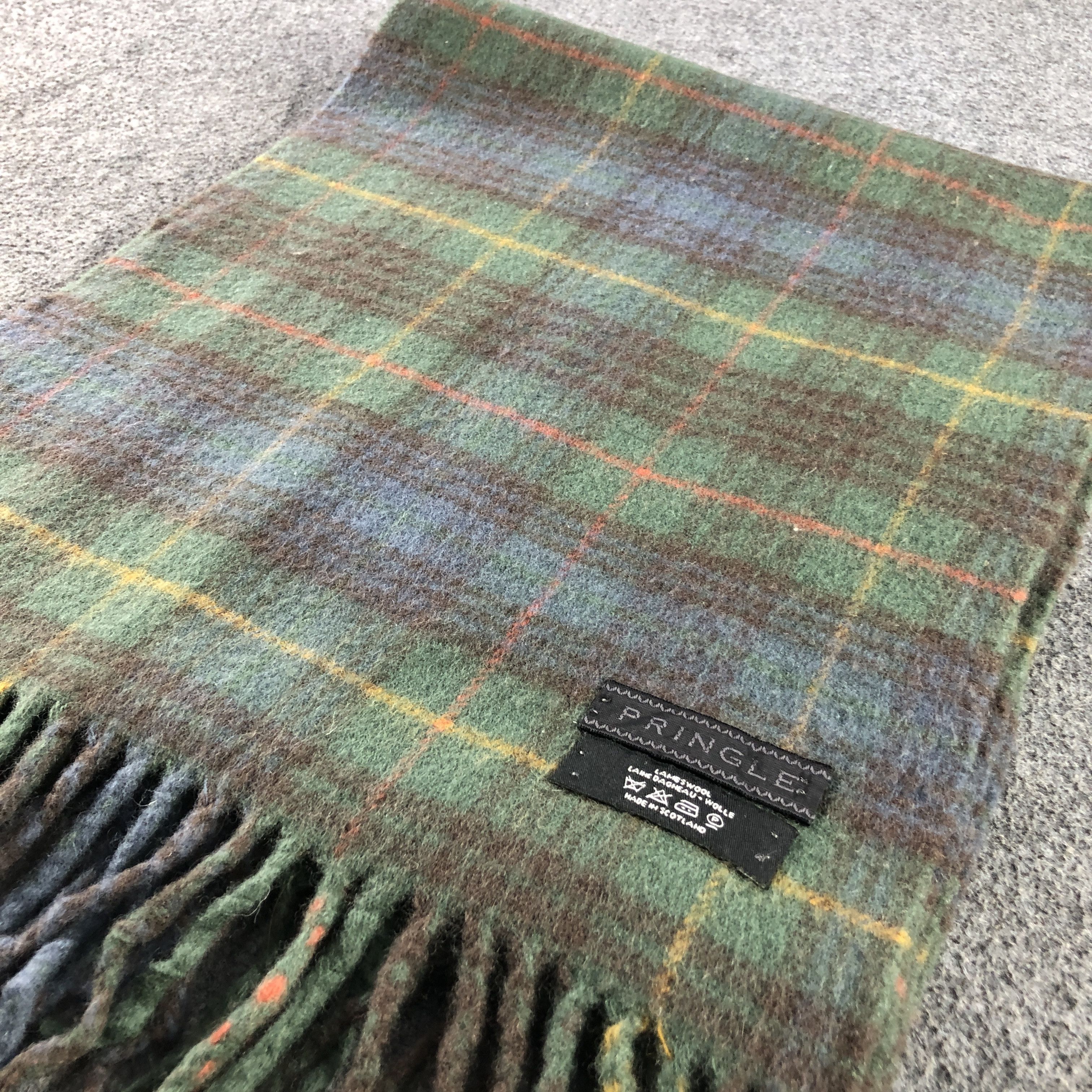 Pringle Of Scotland Pringle Of Scotland Wool Scarf Muffler V2937 Size ONE SIZE - 3 Thumbnail