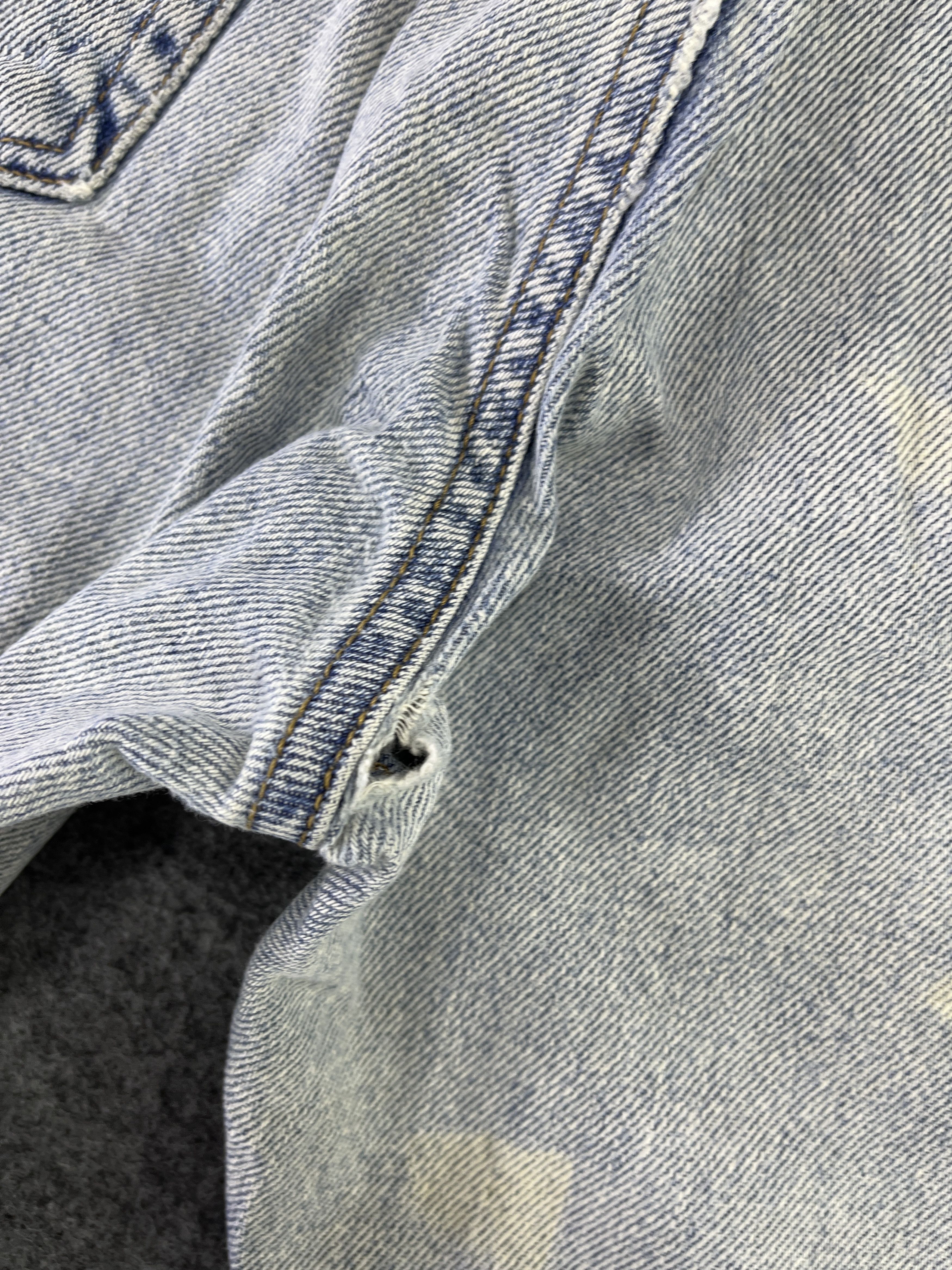 Levi's Vintage Levis 505 Bleached Jeans - J894 Size US 34 / EU 50 - 11 Thumbnail