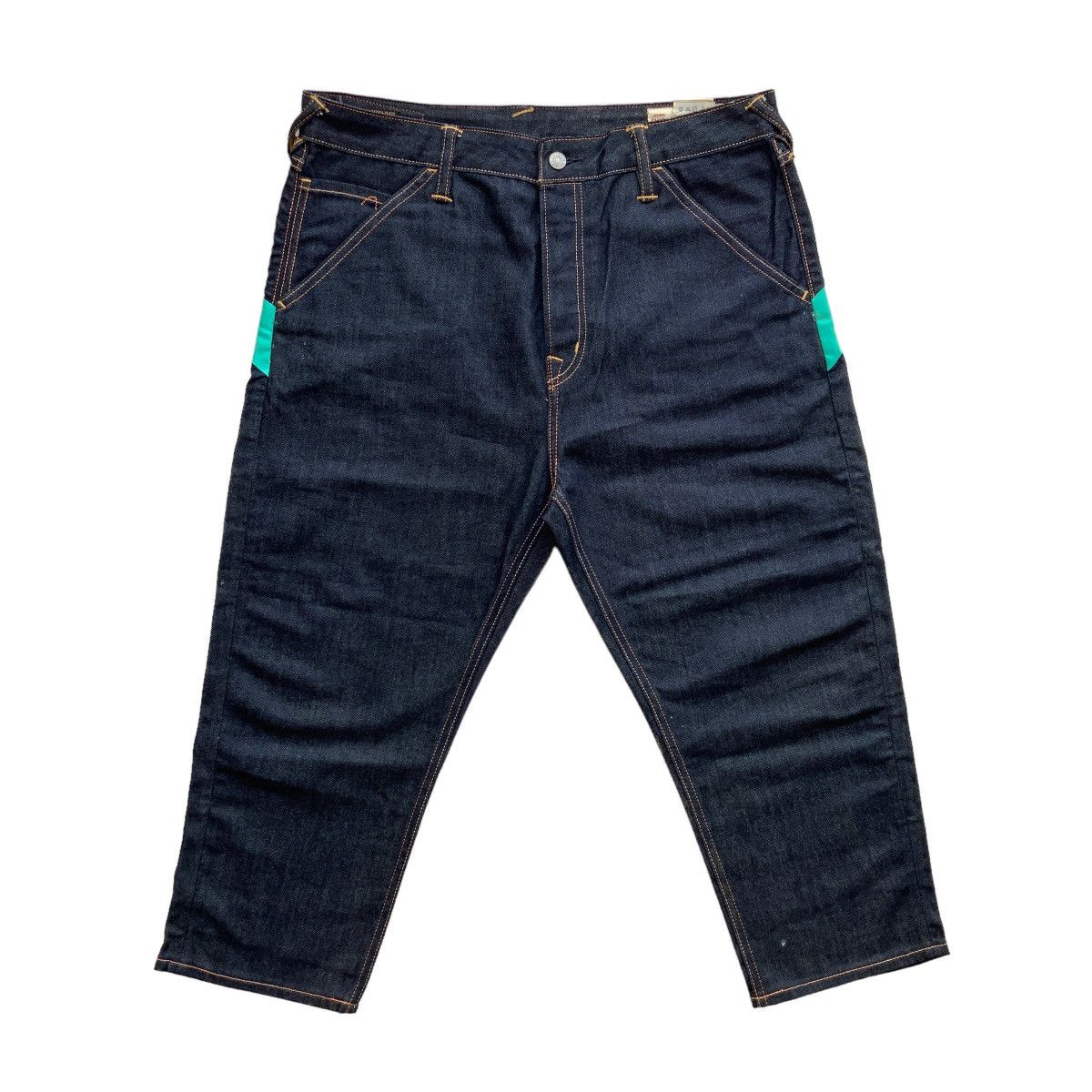 Evisu LAST CALL💥 EVISU LOT 2027 CROPPED JEANS Size US 34 / EU 50 - 2 Thumbnail