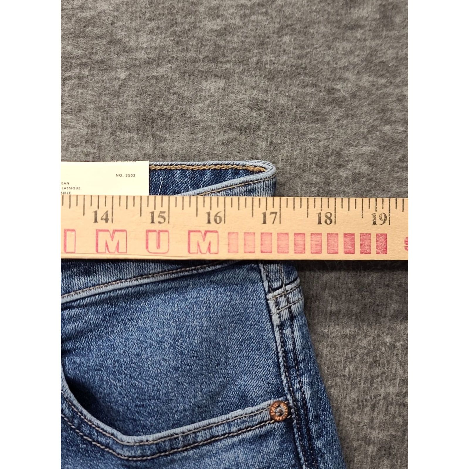 American Eagle Outfitters American Eagle Outfitters Mom Jean Womens 16 33x29 Relaxed Fit High Rise Ankle Stretch Blue Denim 90s Retro Size 38" / US 16 / IT 52 - 4 Thumbnail