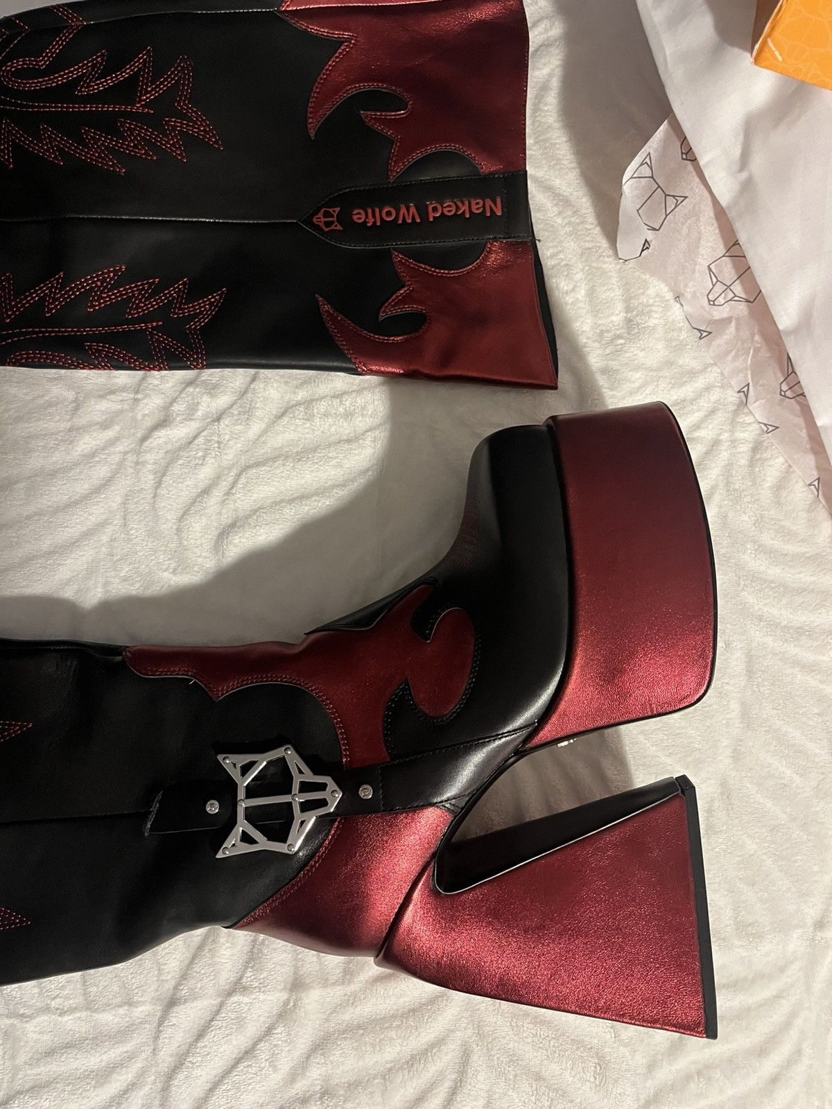 JAMIE WESTERN BLACK/RED LIMITED EDITION