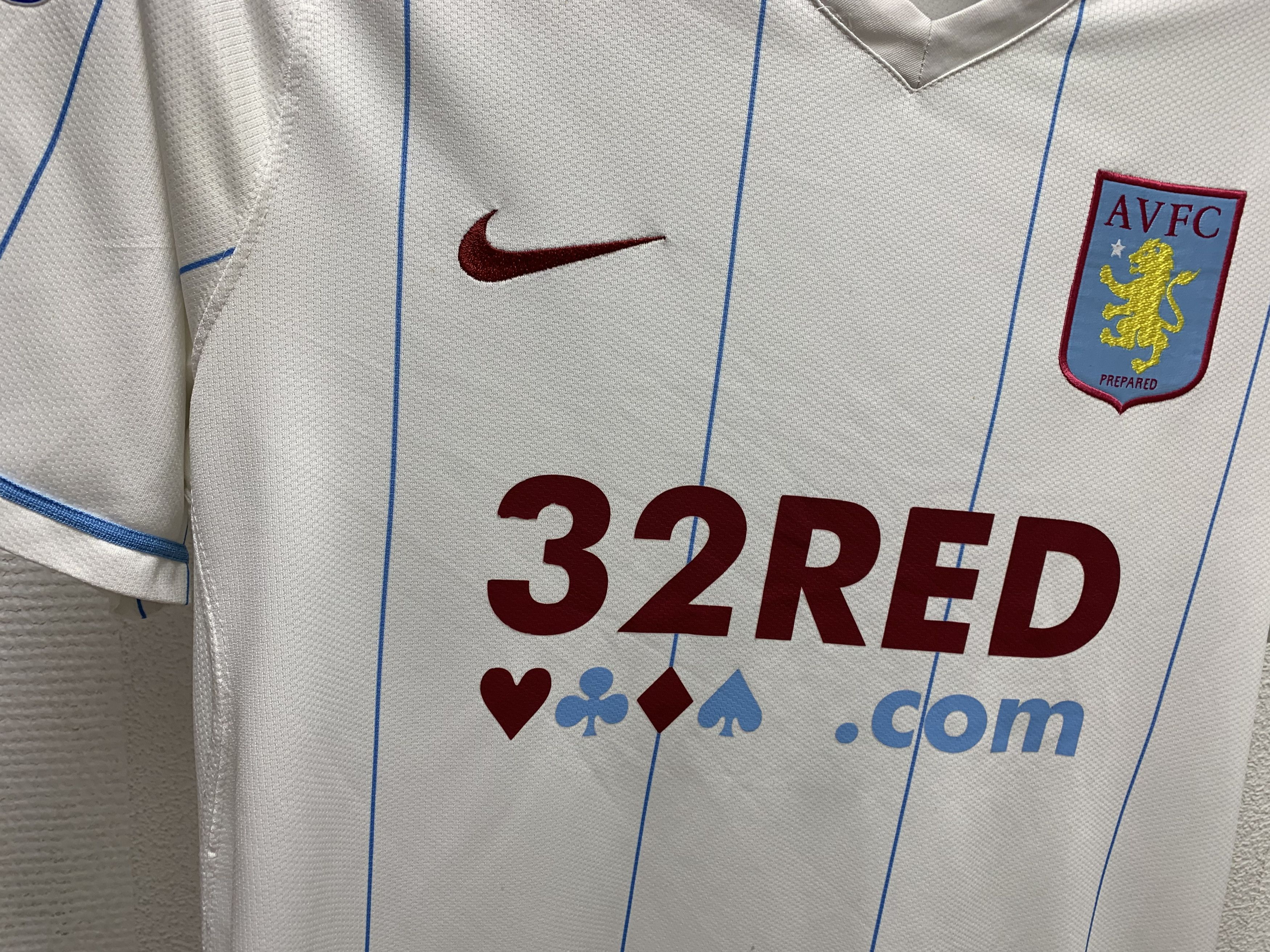 Nike Young 7 Nike Aston Villa AVFC 07/08 vintage soccer jersey m Size US M / EU 48-50 / 2 - 5 Thumbnail
