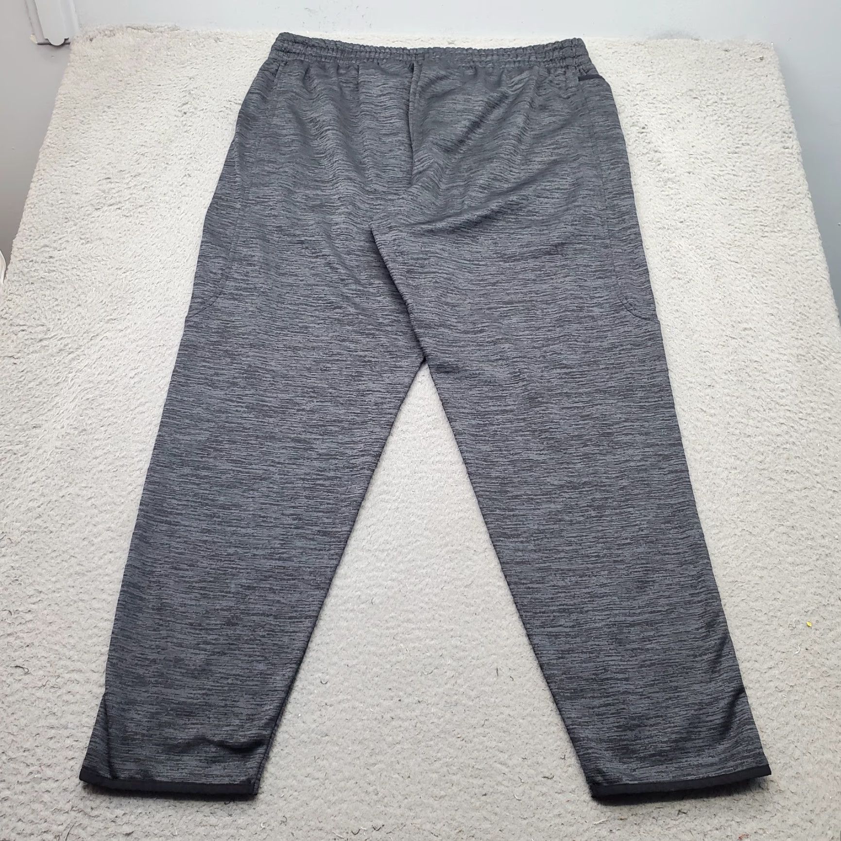 Under Armour Under Armour Mens XXL Multi ColdGear Loose Fit Sweatpants Fitness Gym Running Drawstring Space Dye Size US 39 - 2 Thumbnail