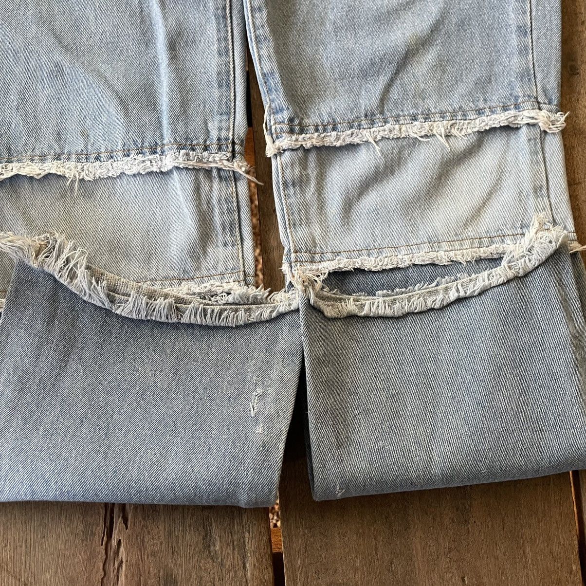 Japanese Brand 🔥🇯🇵Rare Unbrand Hagi Stylish Distress Women Denim Jeans Size 28" / US 6 / IT 42 - 7 Thumbnail