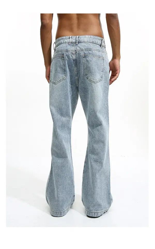 VIBE washed faded yuppie dance bootcut flared jeans Size US 31 - 5 Thumbnail